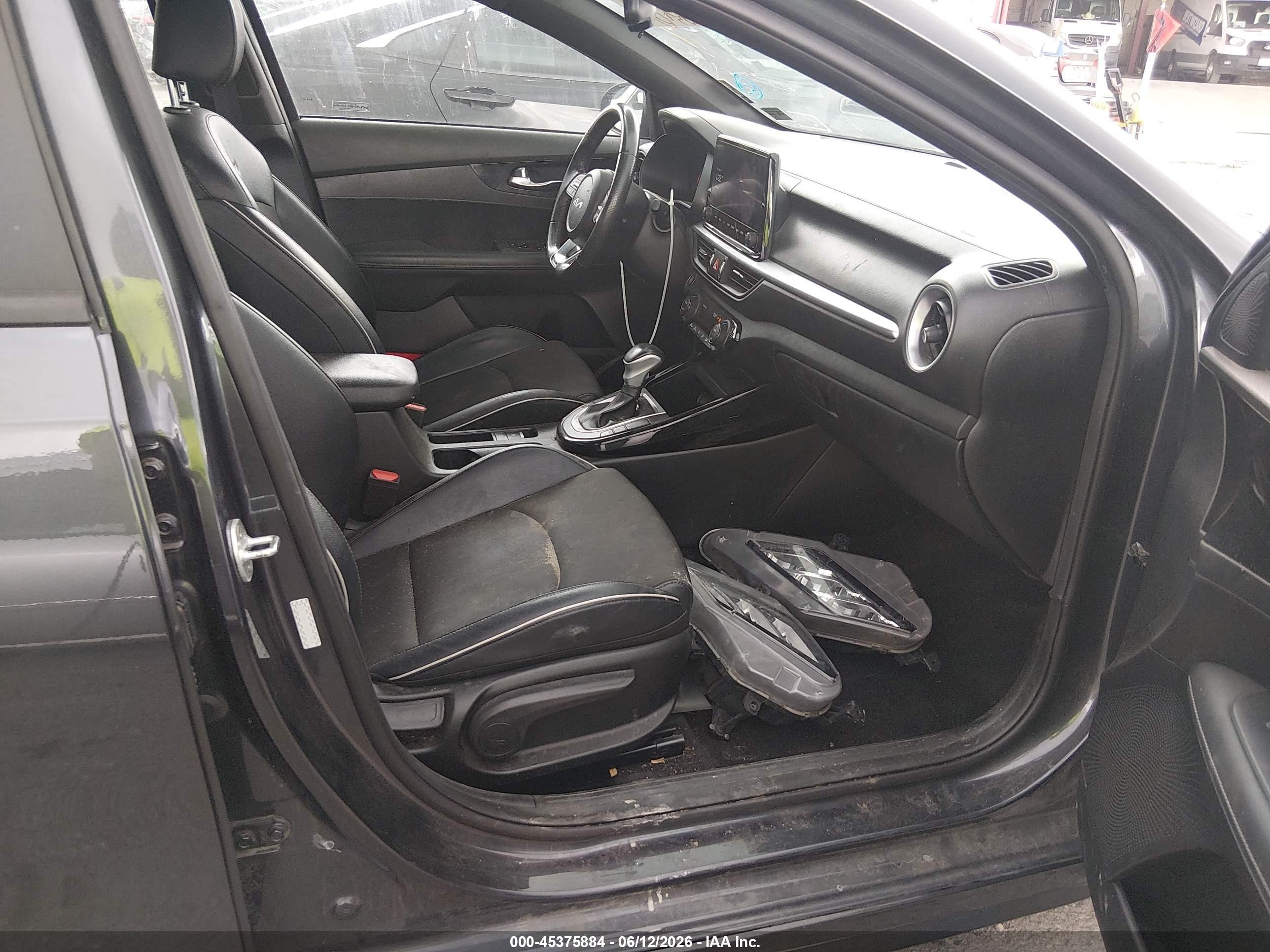 2023 Kia Forte Gt-line Gray vin: 3KPF54AD0PE553978
