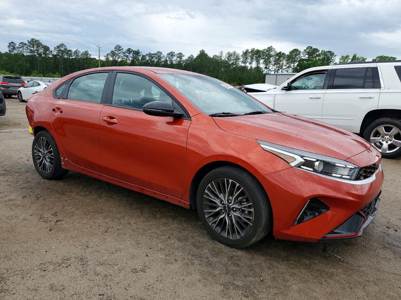 2023 Kia Forte Gt Line Orange vin: 3KPF54AD0PE652185