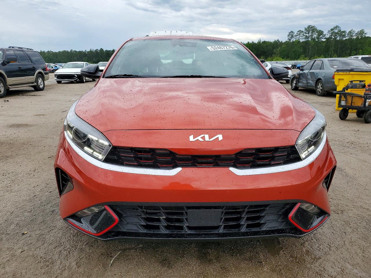 2023 Kia Forte Gt Line Orange vin: 3KPF54AD0PE652185
