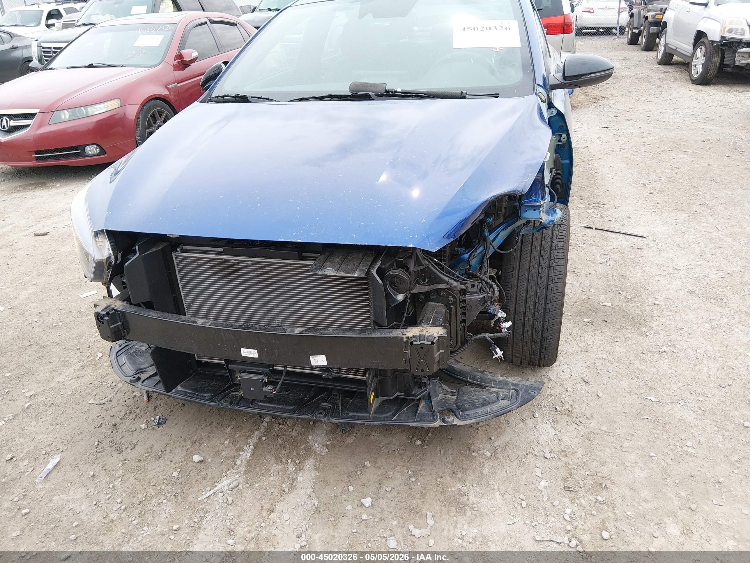2024 Kia Forte Gt-line Blue vin: 3KPF54AD0RE757585