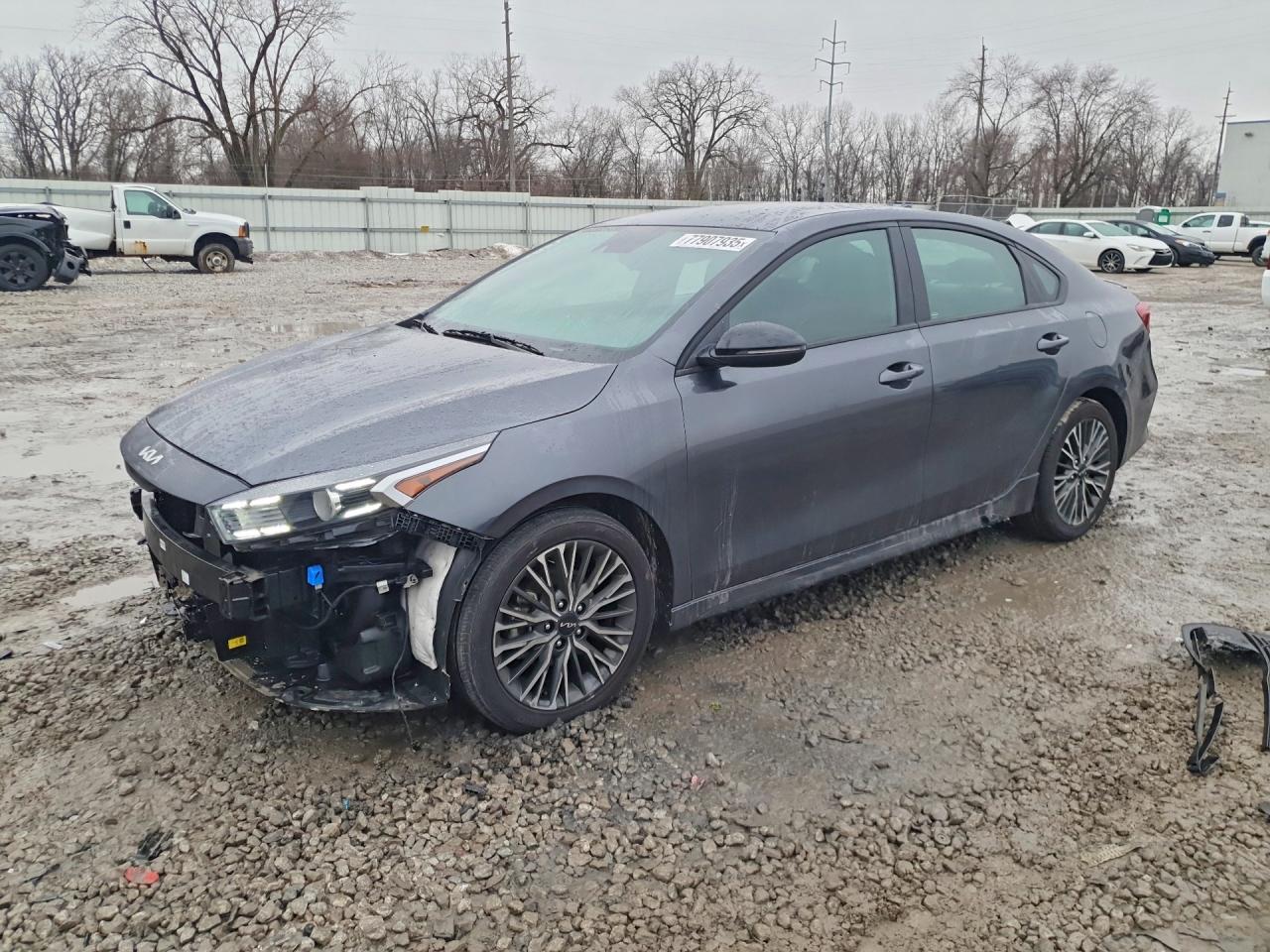 2024 Kia Forte Gt Line Gray vin: 3KPF54AD0RE822418