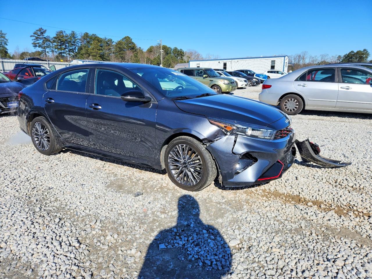 2022 Kia Forte Gt Line Charcoal vin: 3KPF54AD1NE492881