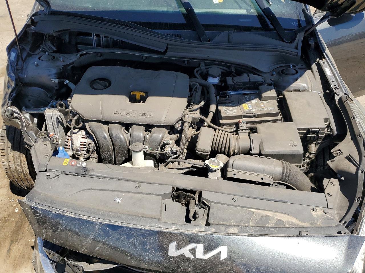 2022 Kia Forte Gt Line Gray vin: 3KPF54AD2NE473000