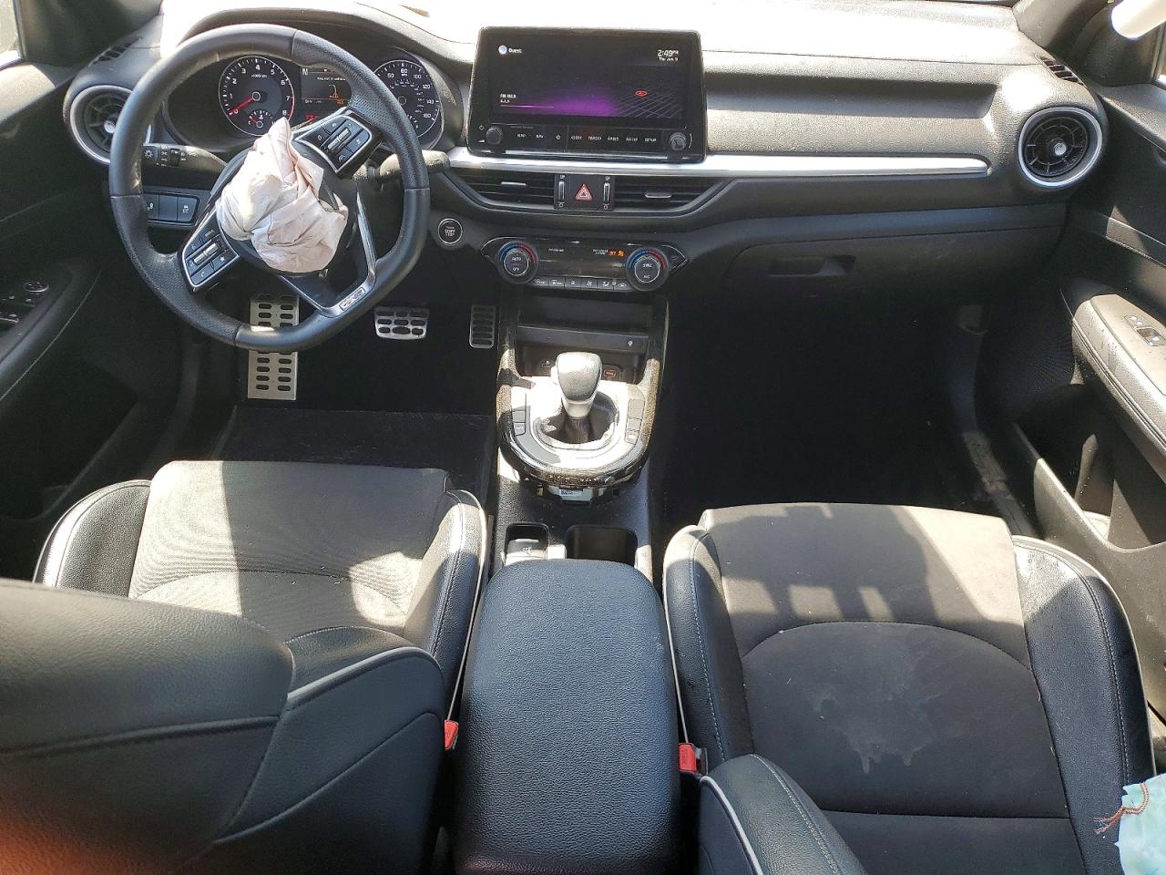 2022 Kia Forte Gt Line Gray vin: 3KPF54AD2NE473000