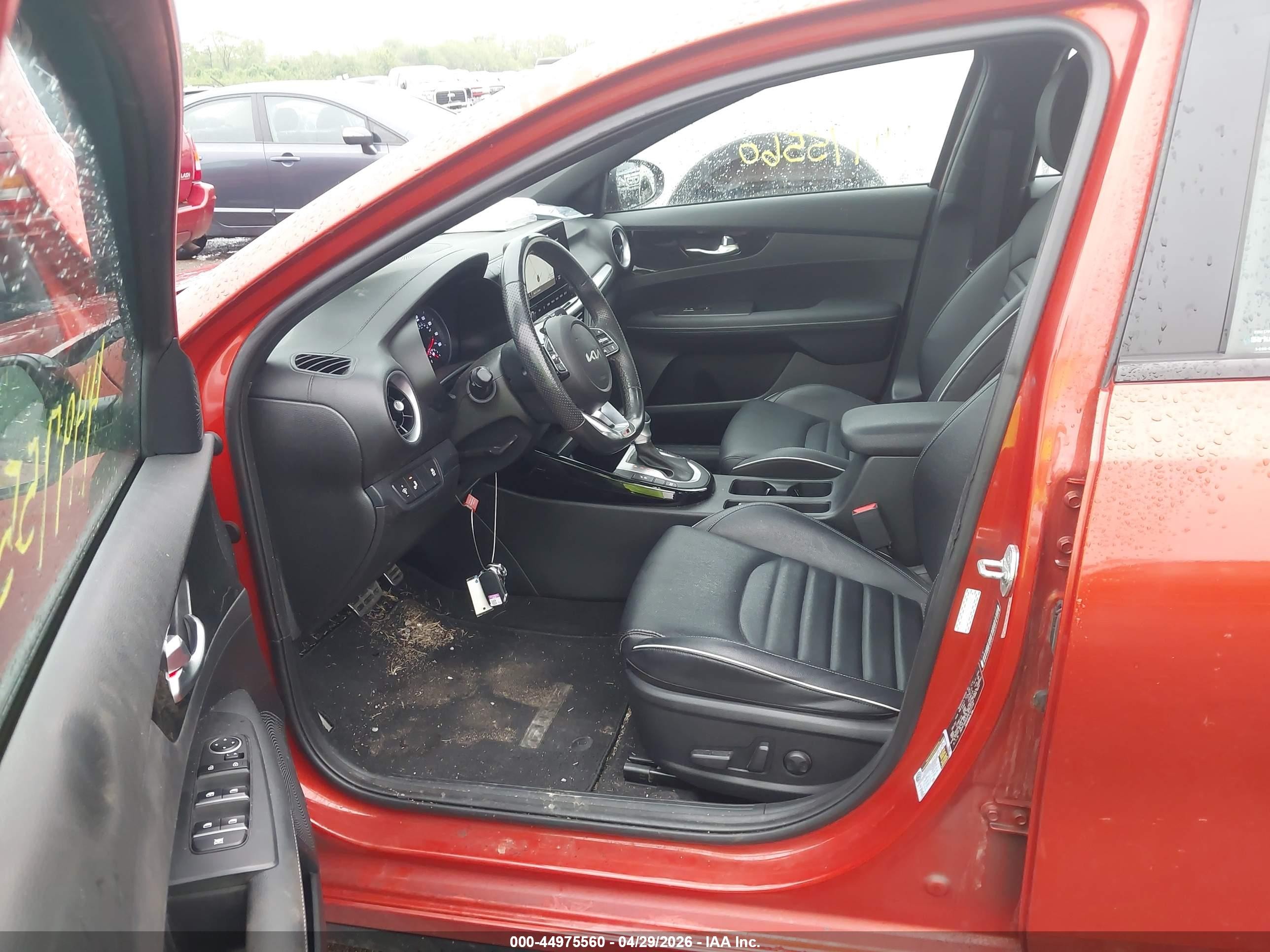 2023 Kia Forte Gt-line Orange vin: 3KPF54AD2PE527138