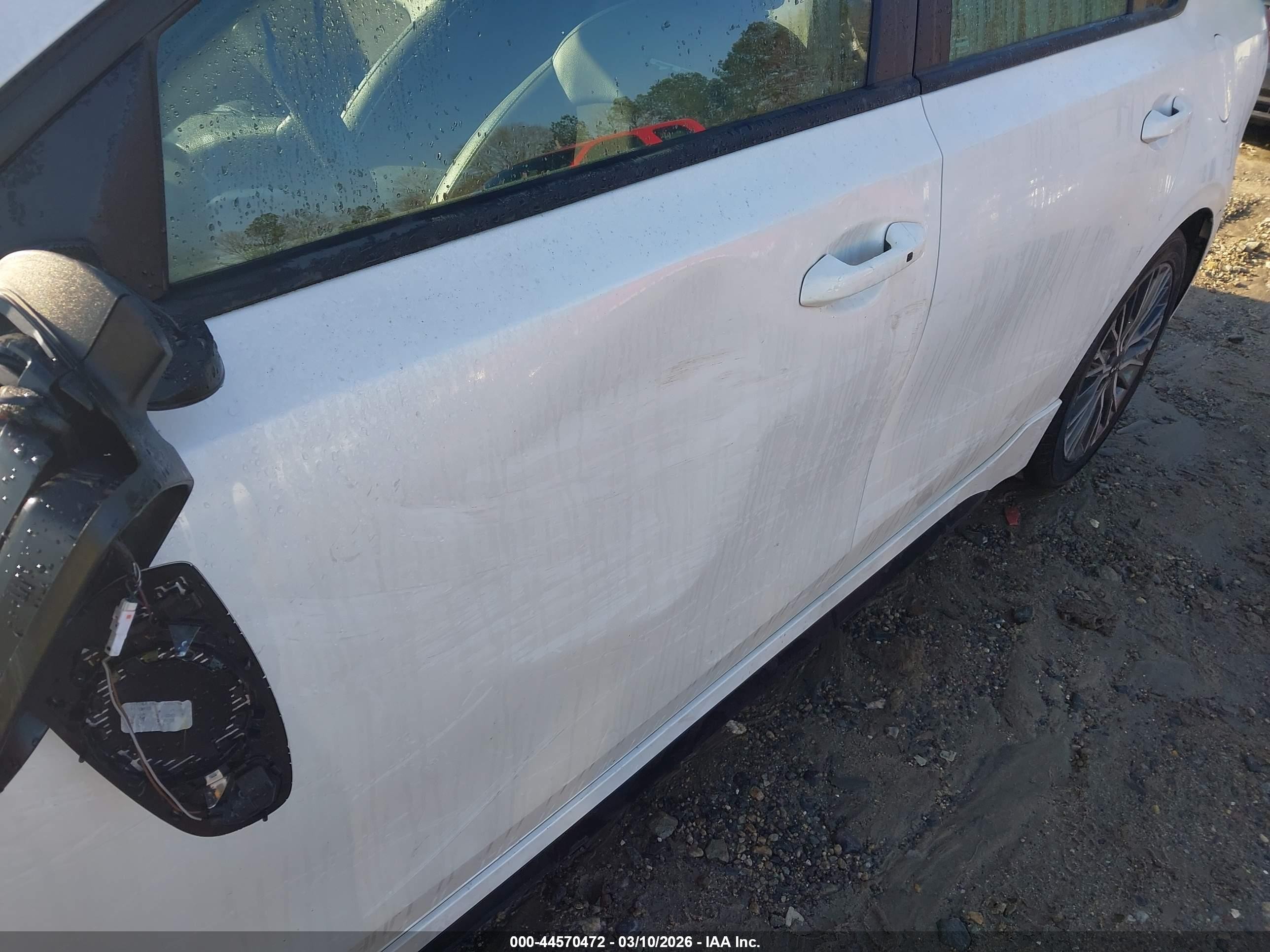 2023 Kia Forte Gt-line White vin: 3KPF54AD2PE631418