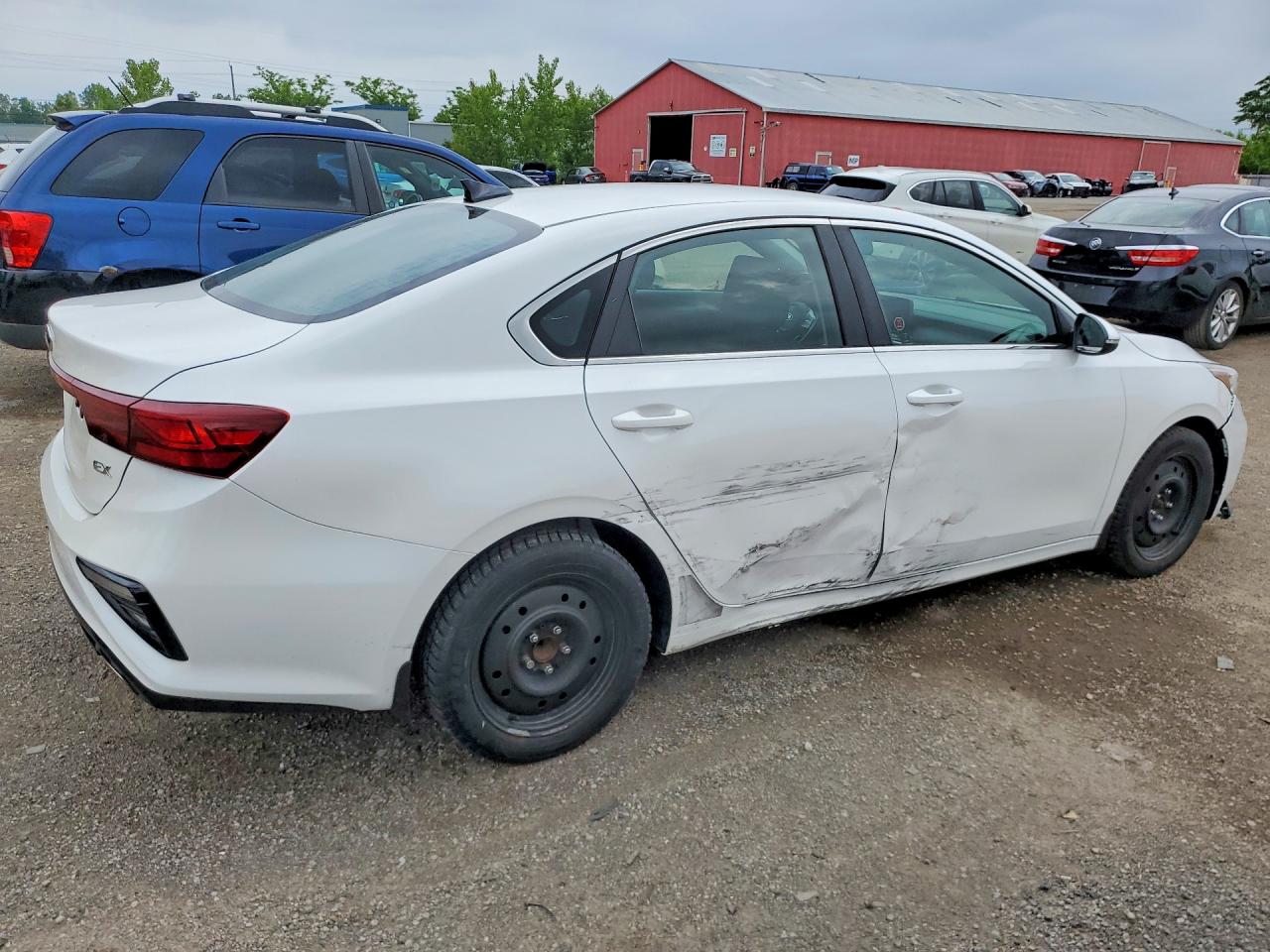2019 Kia Forte Ex White vin: 3KPF54AD3KE109924