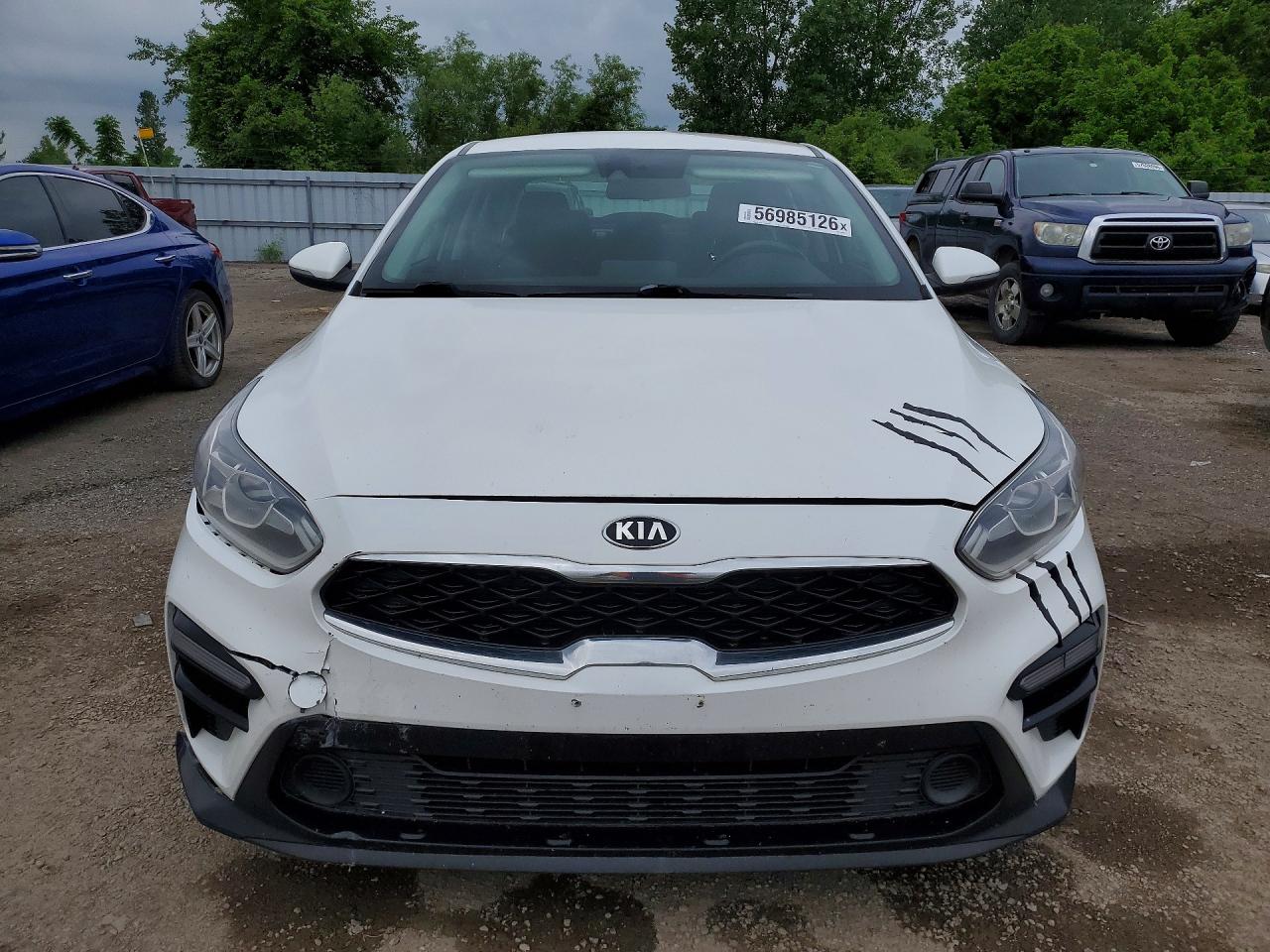 2019 Kia Forte Ex White vin: 3KPF54AD3KE109924