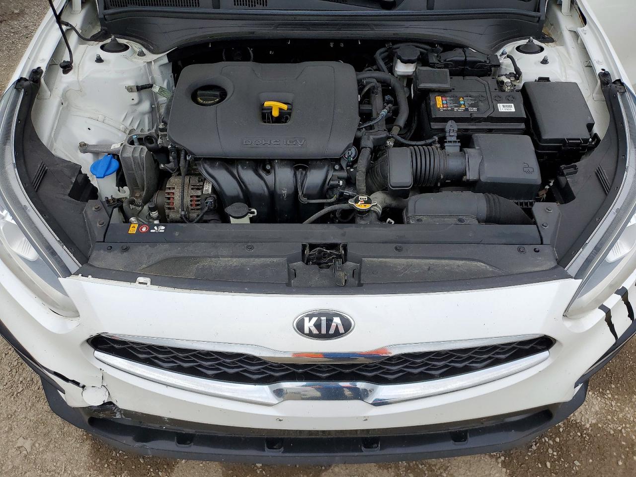 2019 Kia Forte Ex White vin: 3KPF54AD3KE109924