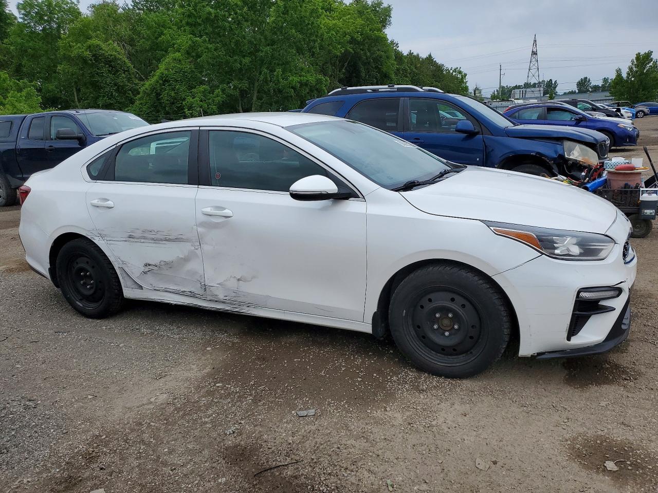 2019 Kia Forte Ex White vin: 3KPF54AD3KE109924