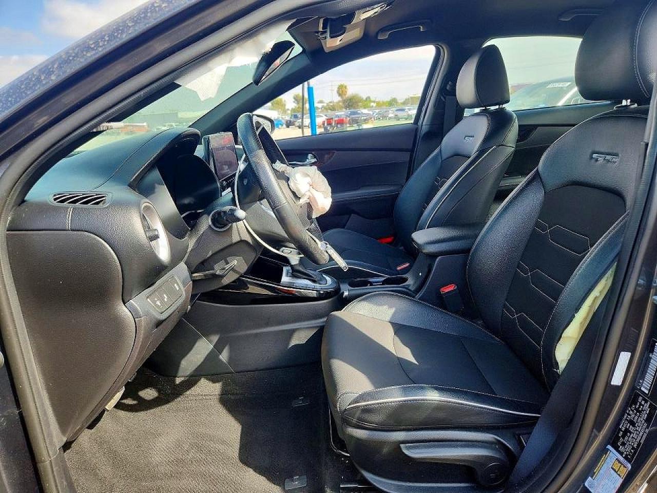 2022 Kia Forte Gt Line Угольный vin: 3KPF54AD3NE457632