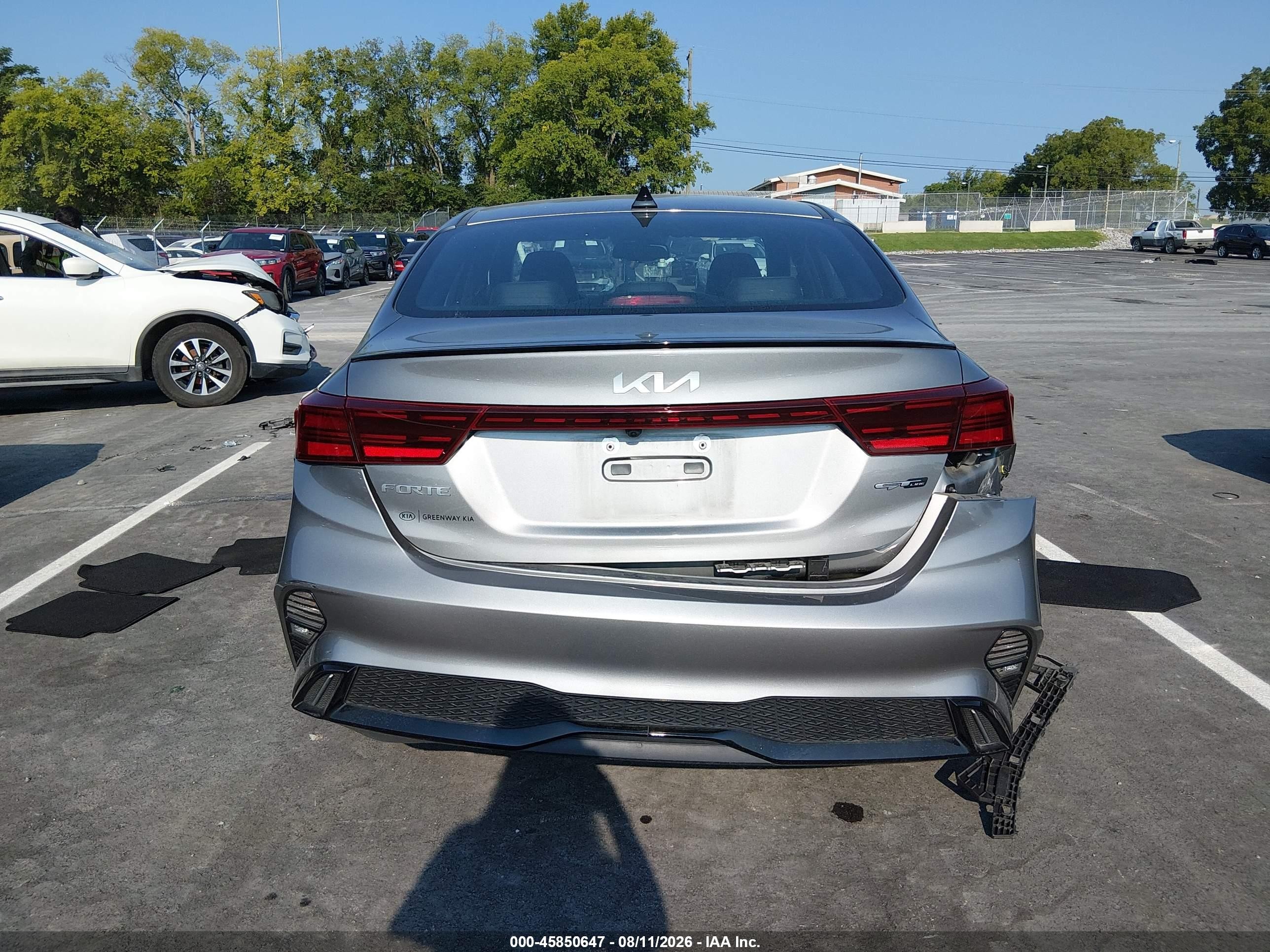 2022 Kia Forte Gt-line Black vin: 3KPF54AD3NE487486