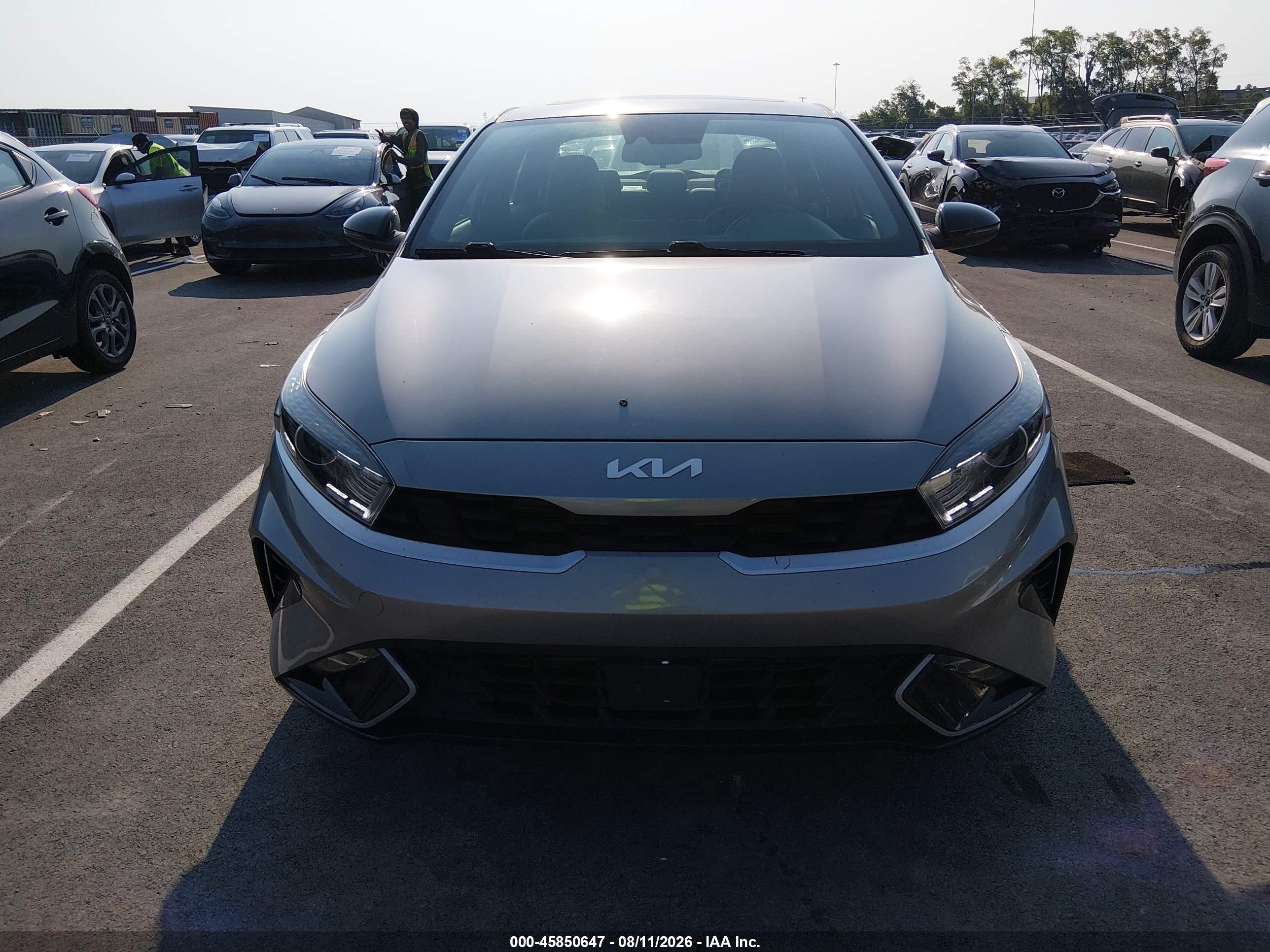 2022 Kia Forte Gt-line Black vin: 3KPF54AD3NE487486