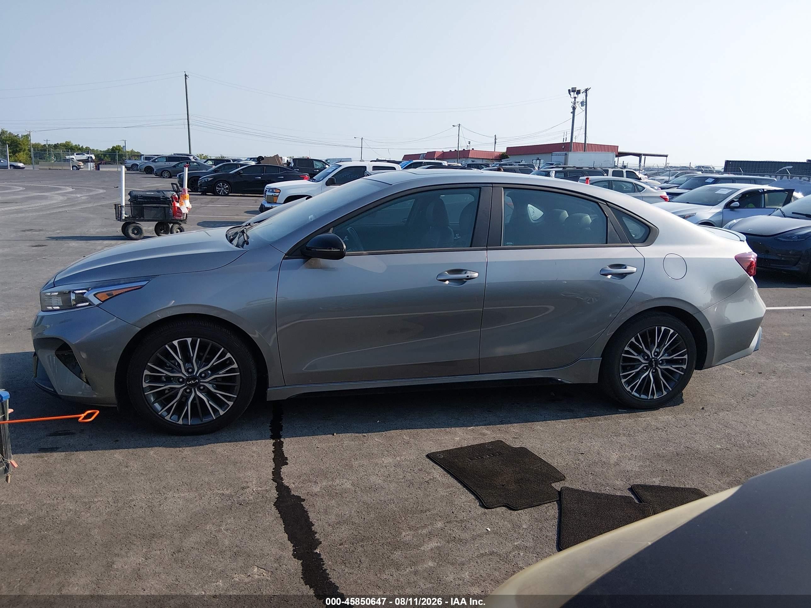 2022 Kia Forte Gt-line Black vin: 3KPF54AD3NE487486