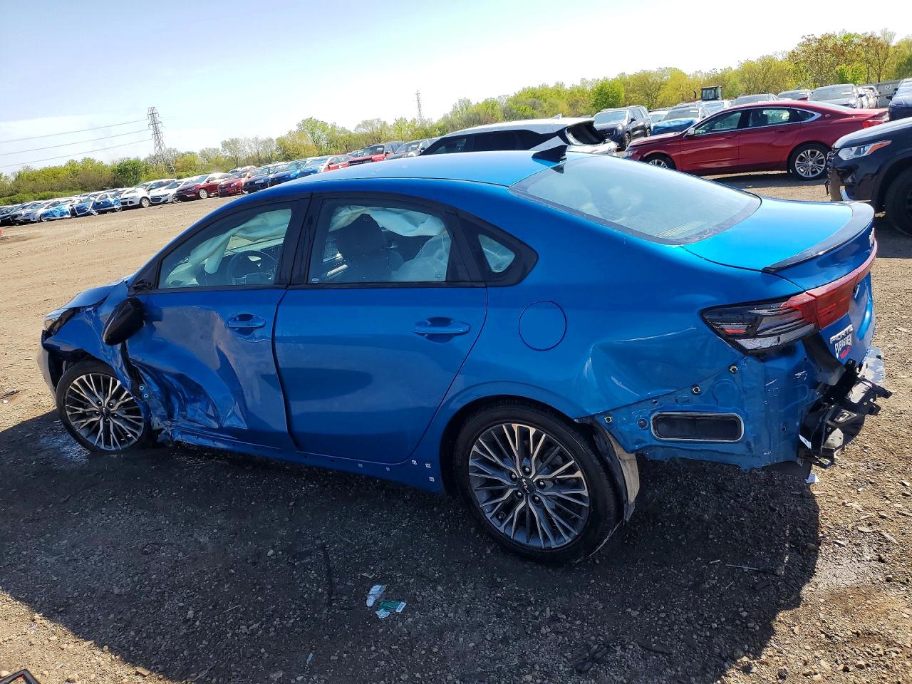 2024 Kia Forte Gt Line Blue vin: 3KPF54AD4RE700130