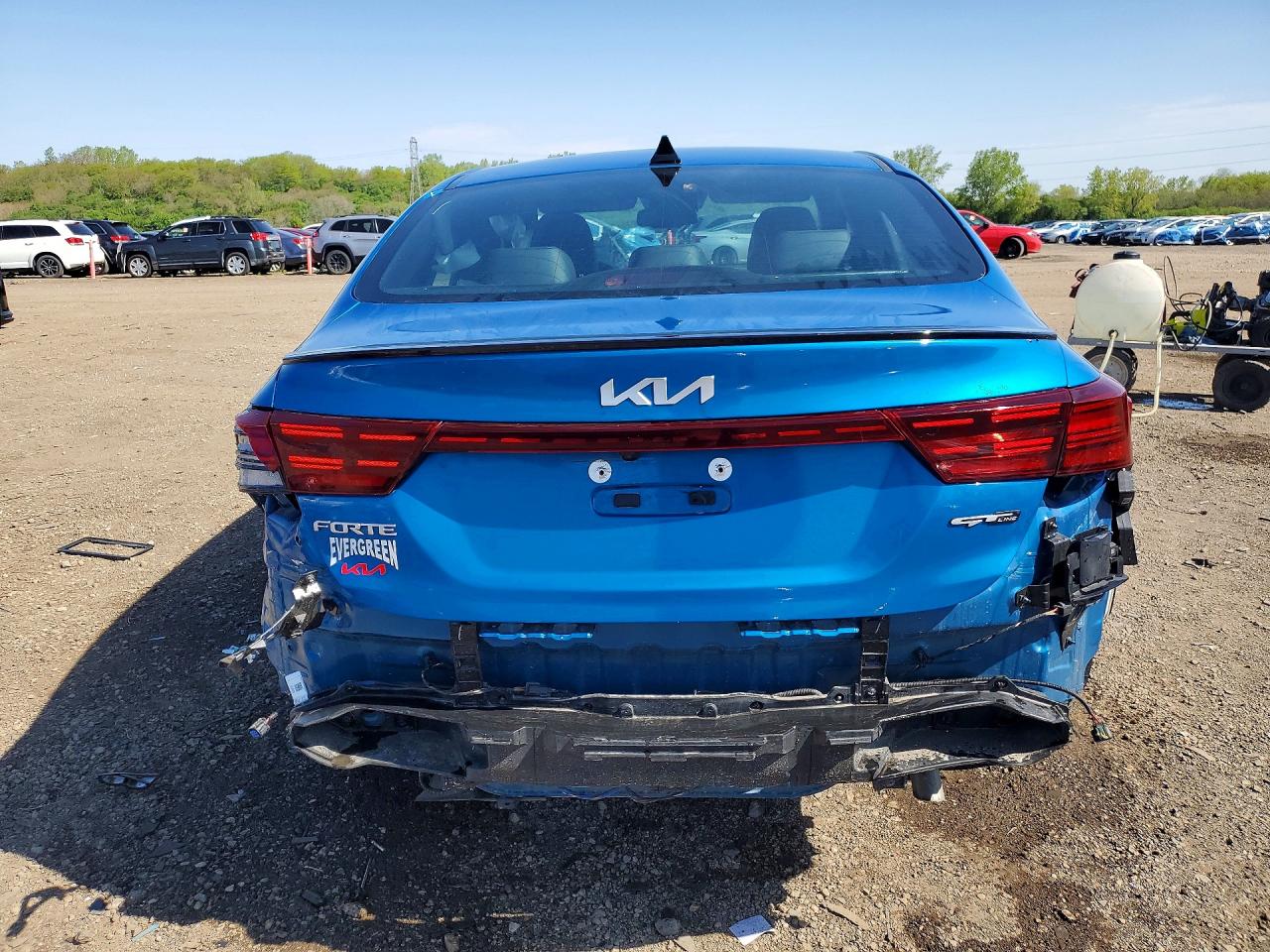2024 Kia Forte Gt Line Blue vin: 3KPF54AD4RE700130
