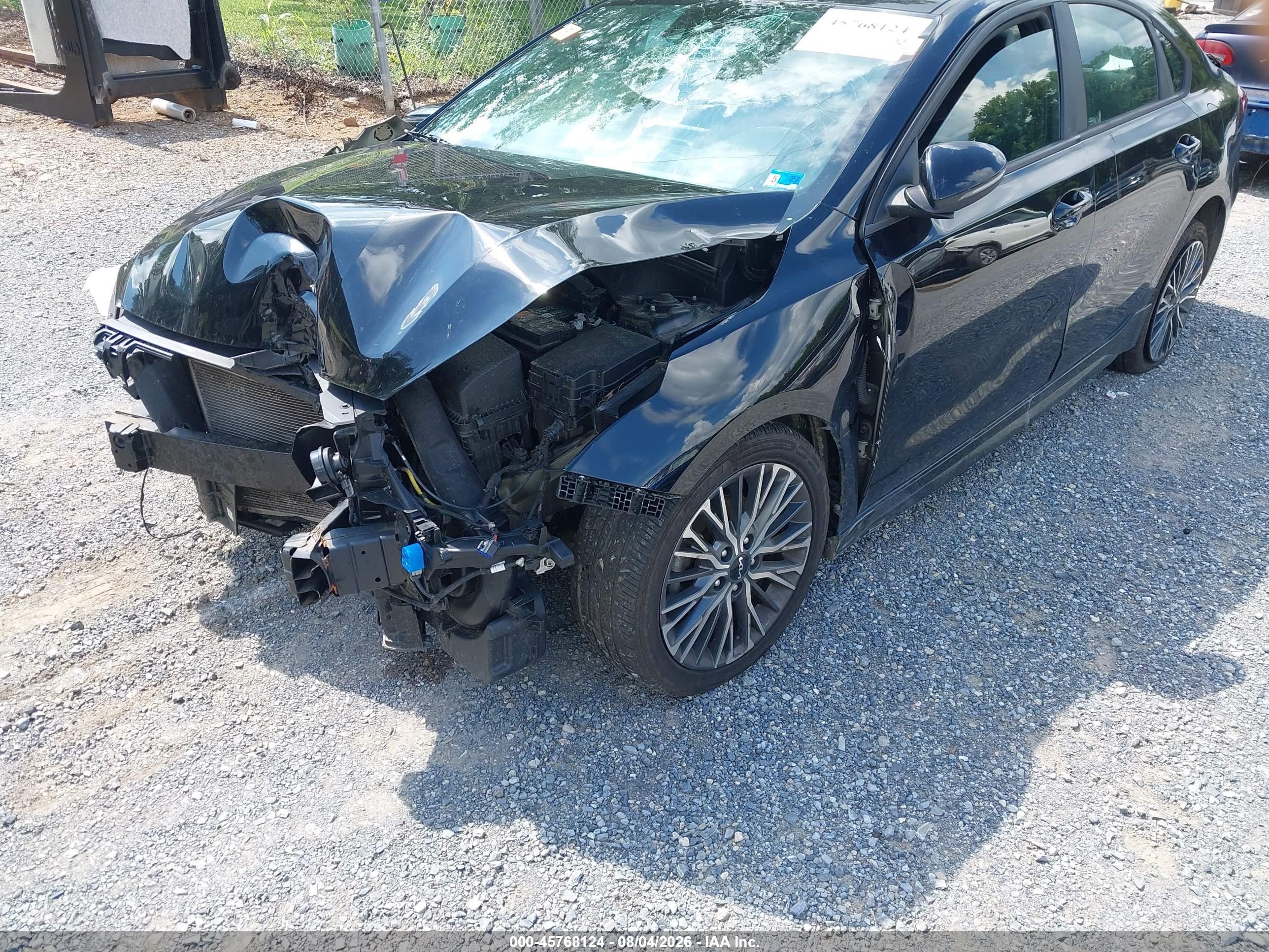 2023 Kia Forte Gt-line Black vin: 3KPF54AD5PE515677