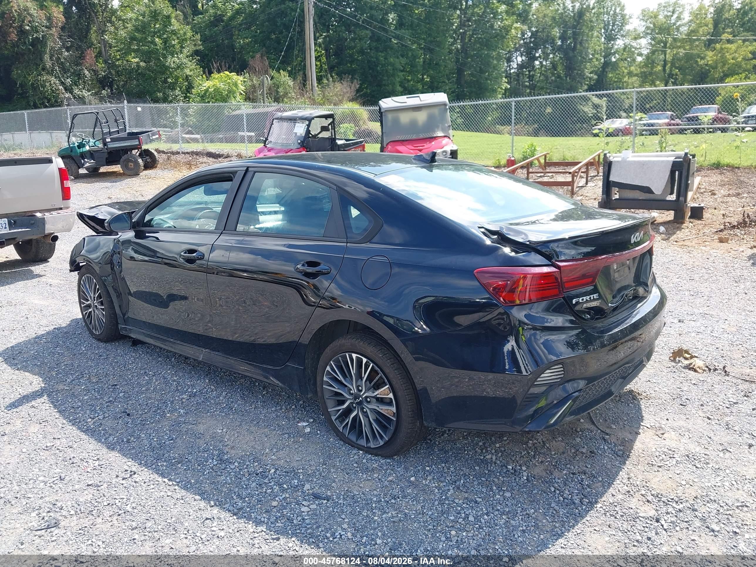 2023 Kia Forte Gt-line Black vin: 3KPF54AD5PE515677