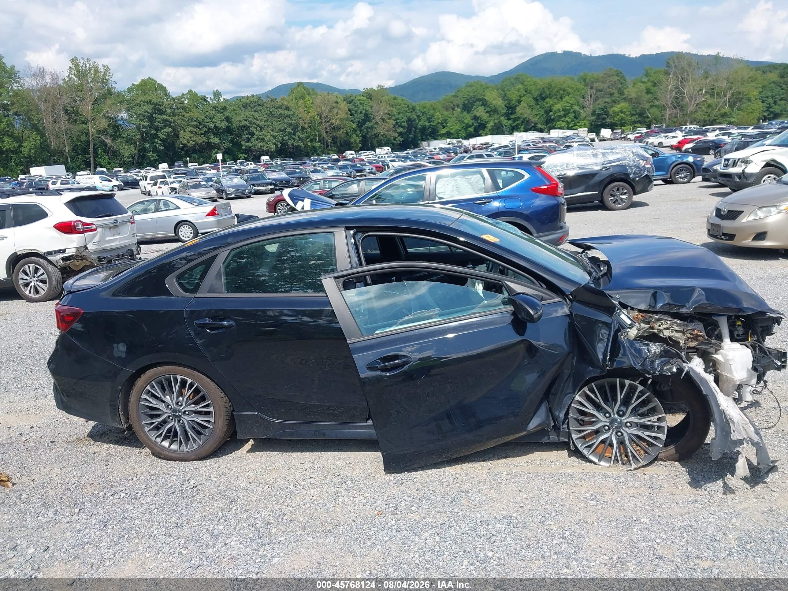2023 Kia Forte Gt-line Black vin: 3KPF54AD5PE515677
