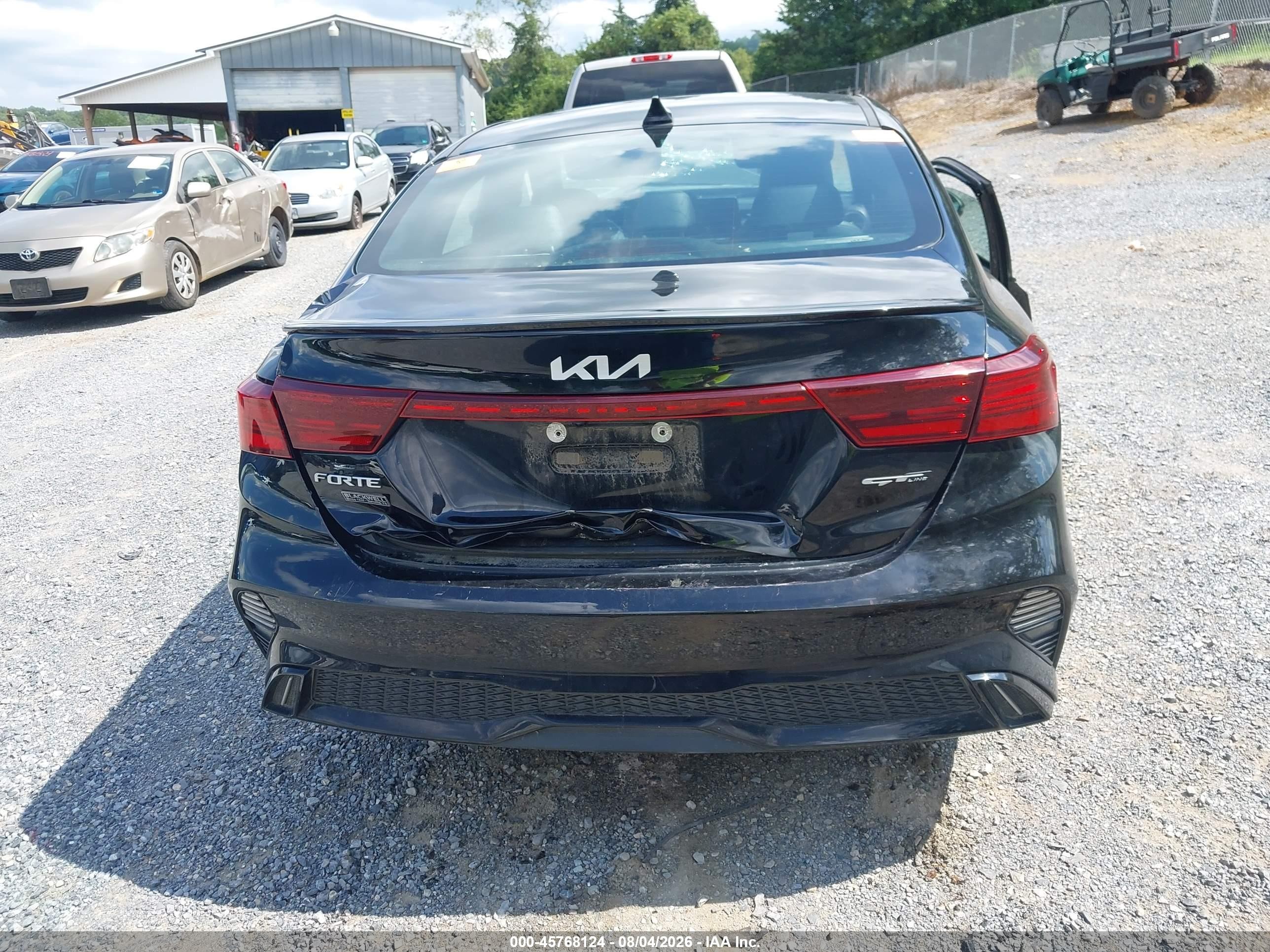 2023 Kia Forte Gt-line Black vin: 3KPF54AD5PE515677