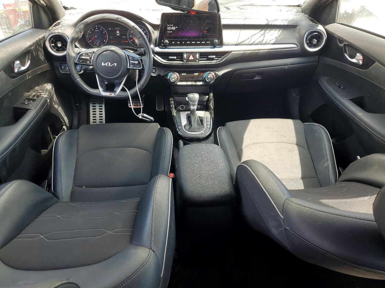 2023 Kia Forte Gt Line White vin: 3KPF54AD5PE592257