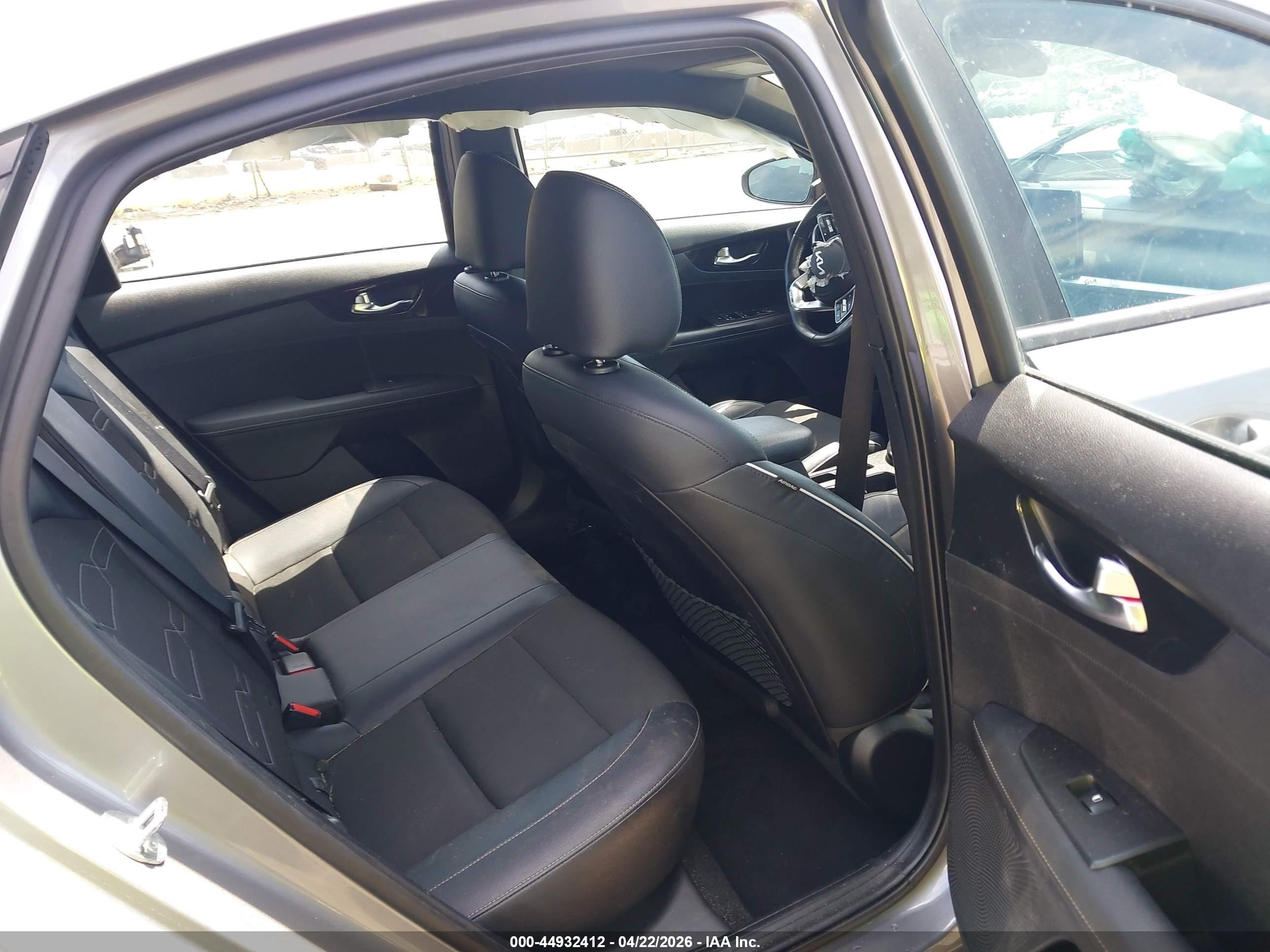 2023 Kia Forte Gt-line Gray vin: 3KPF54AD6PE642468