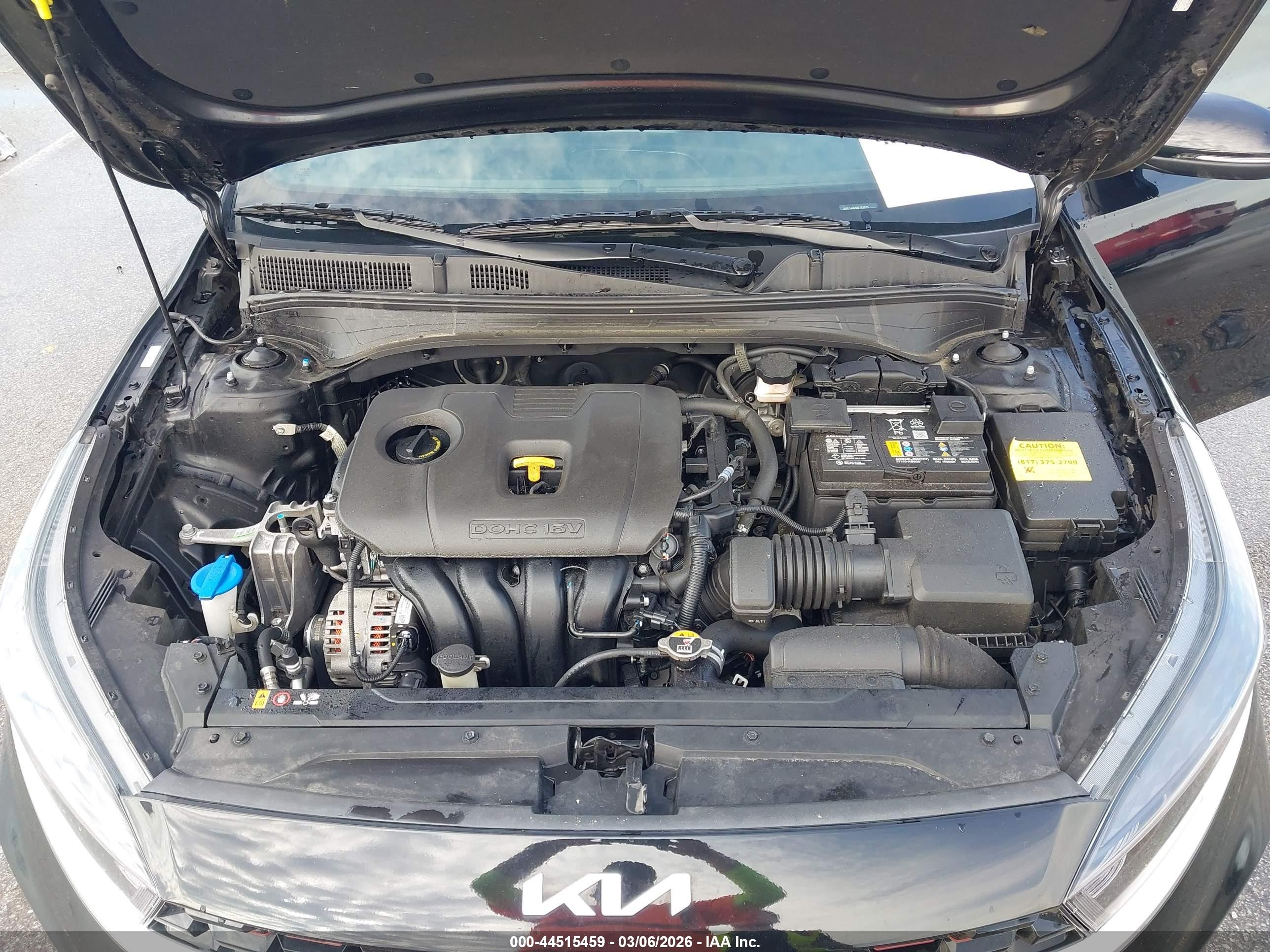 2024 Kia Forte Gt-line Черный vin: 3KPF54AD6RE763875
