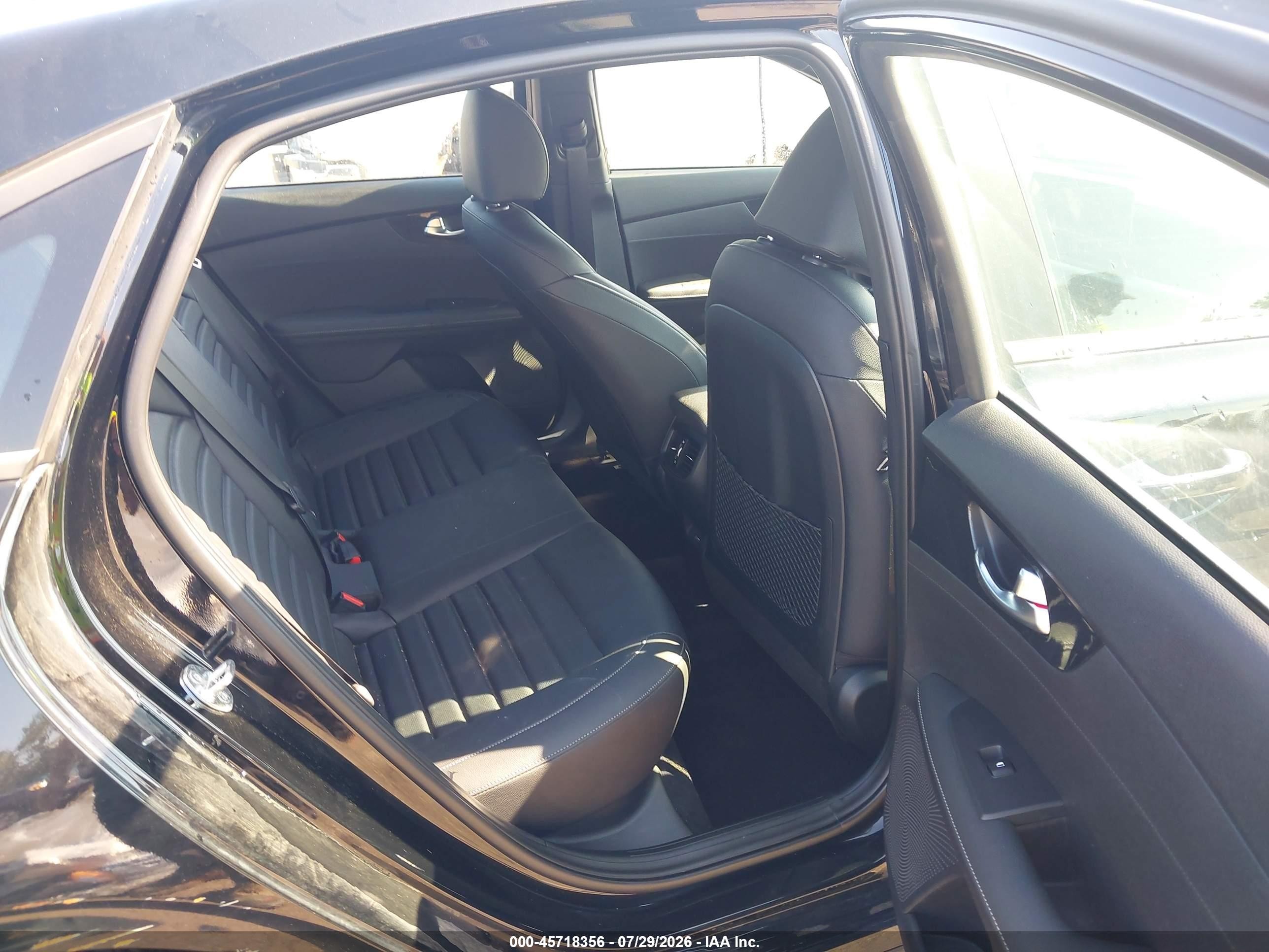 2024 Kia Forte Gt-line Black vin: 3KPF54AD6RE808989