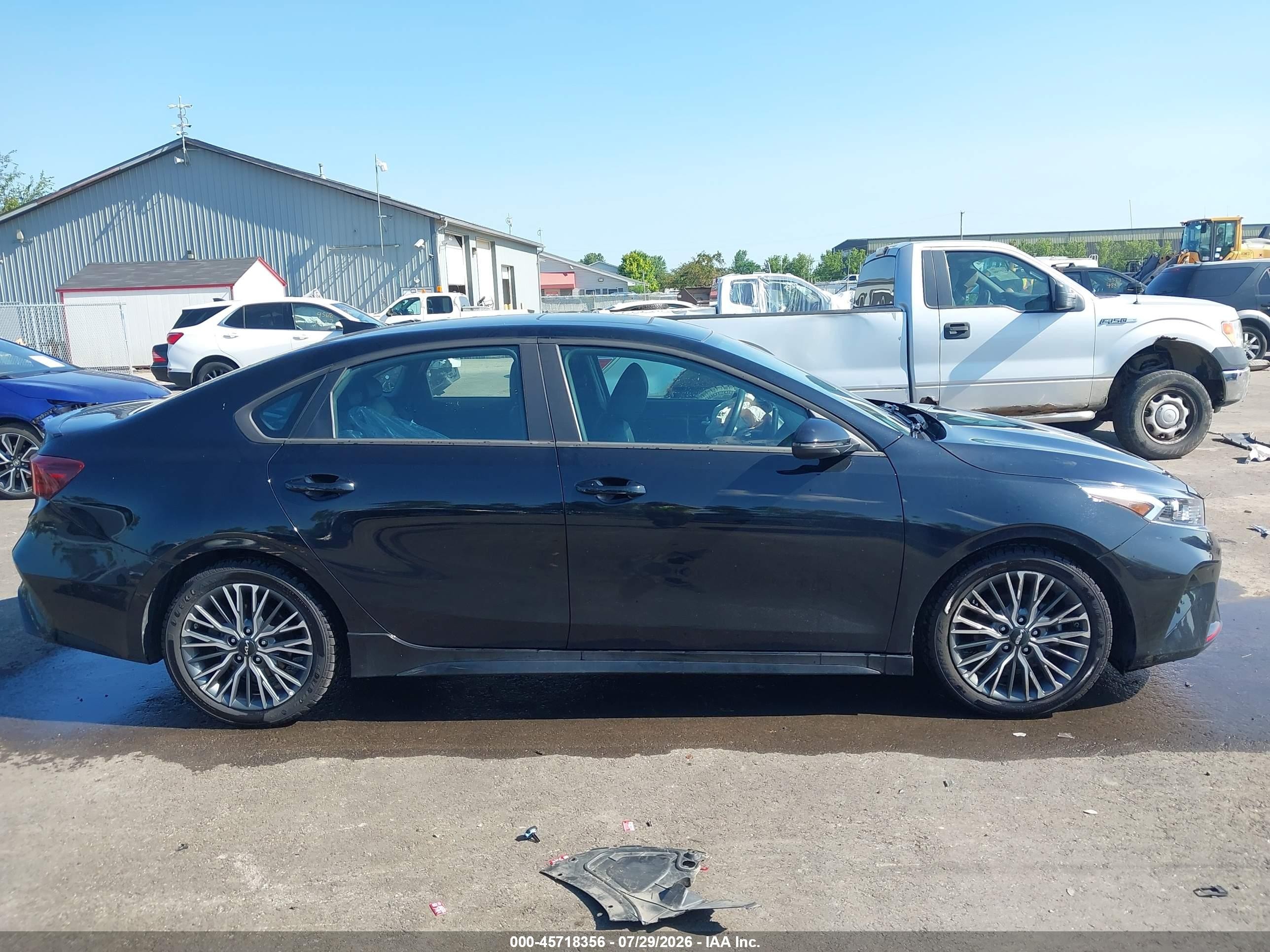 2024 Kia Forte Gt-line Black vin: 3KPF54AD6RE808989