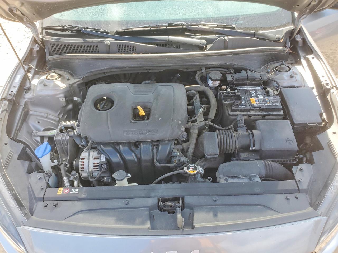 2022 Kia Forte Gt Line Silver vin: 3KPF54AD8NE481652
