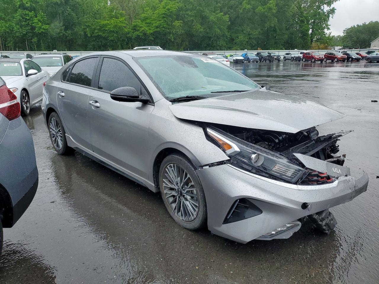 2024 Kia Forte Gt Line Gray vin: 3KPF54AD8RE754398