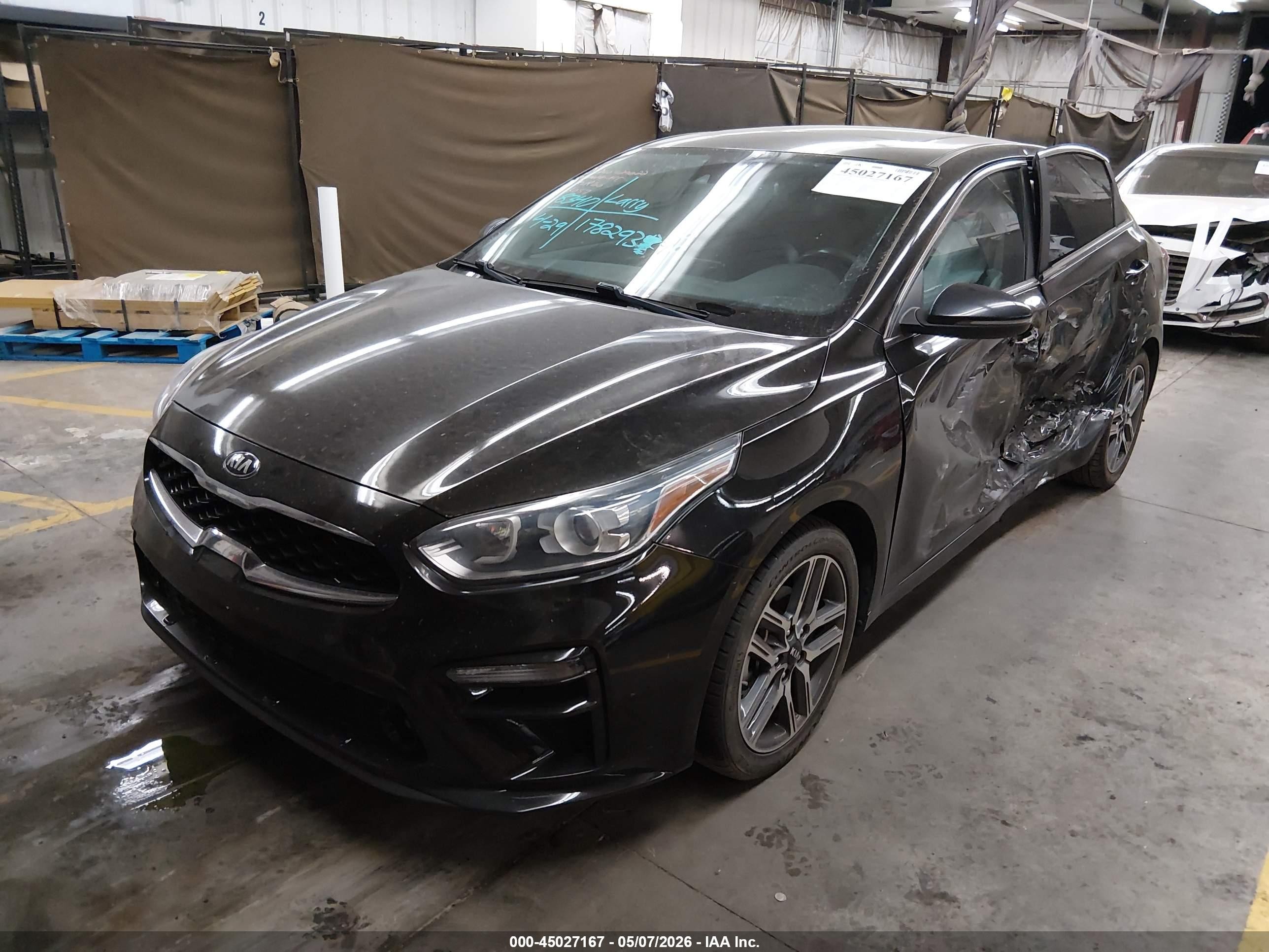 2021 Kia Forte Ex Black vin: 3KPF54AD9ME308057
