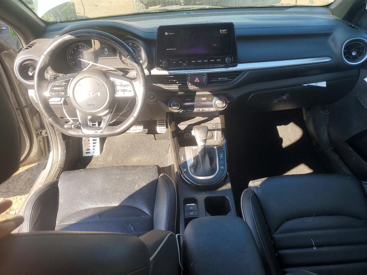 2022 Kia Forte Gt Line Gray vin: 3KPF54AD9NE507871