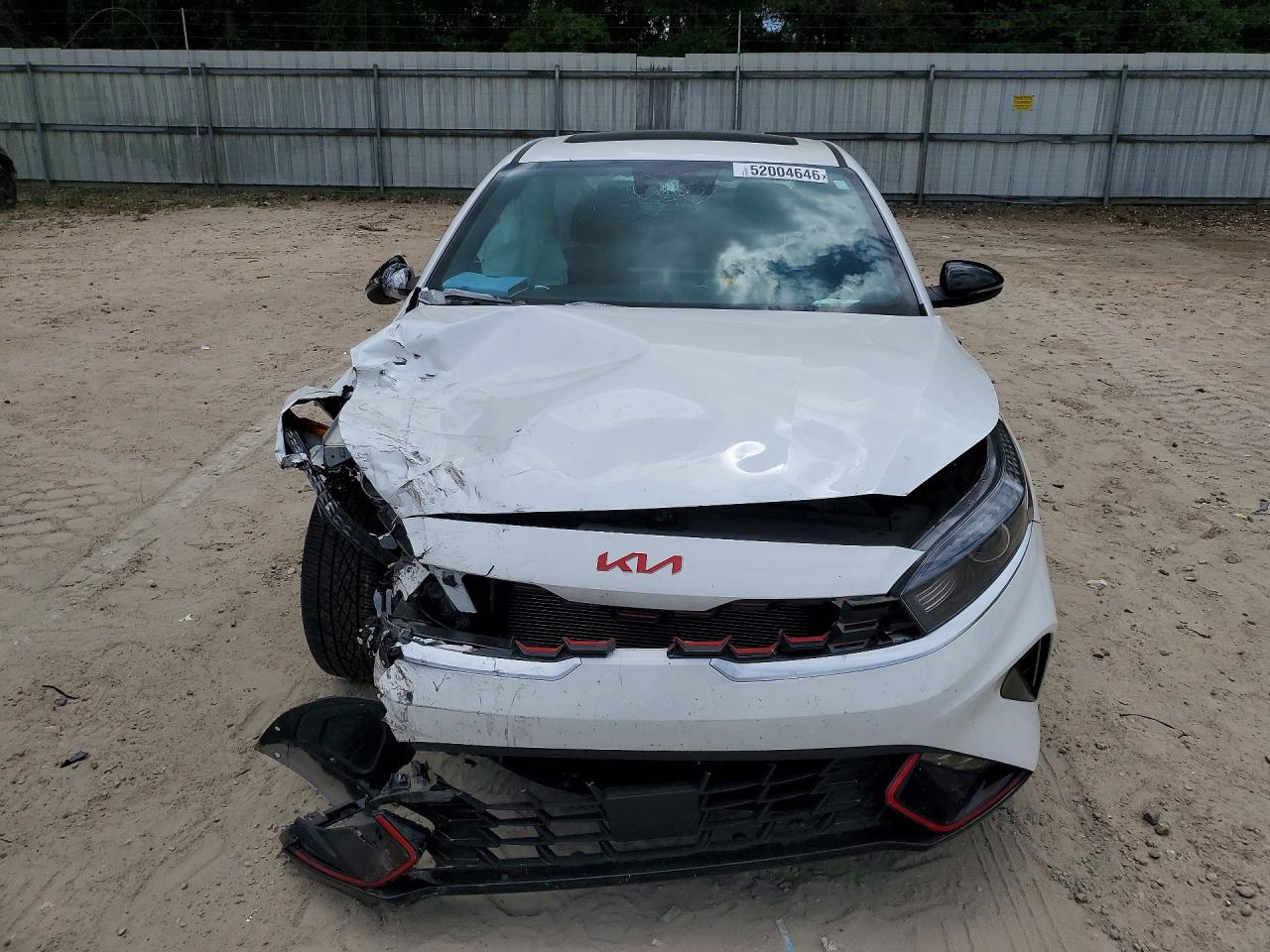 2024 Kia Forte Gt Line White vin: 3KPF54AD9RE741868