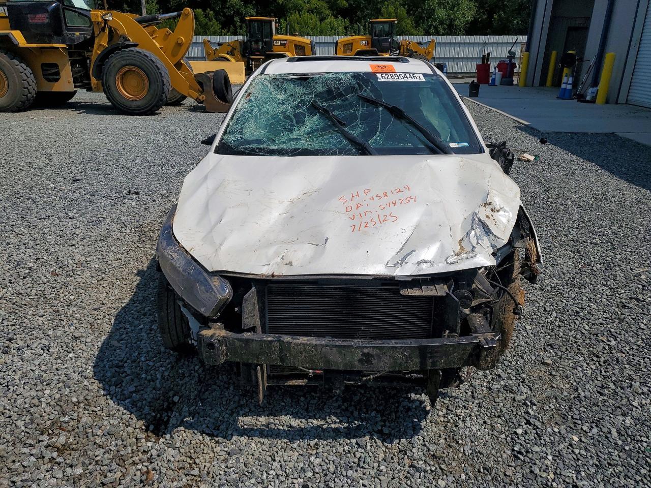 2023 Kia Forte Gt Line White vin: 3KPF54ADXPE544754