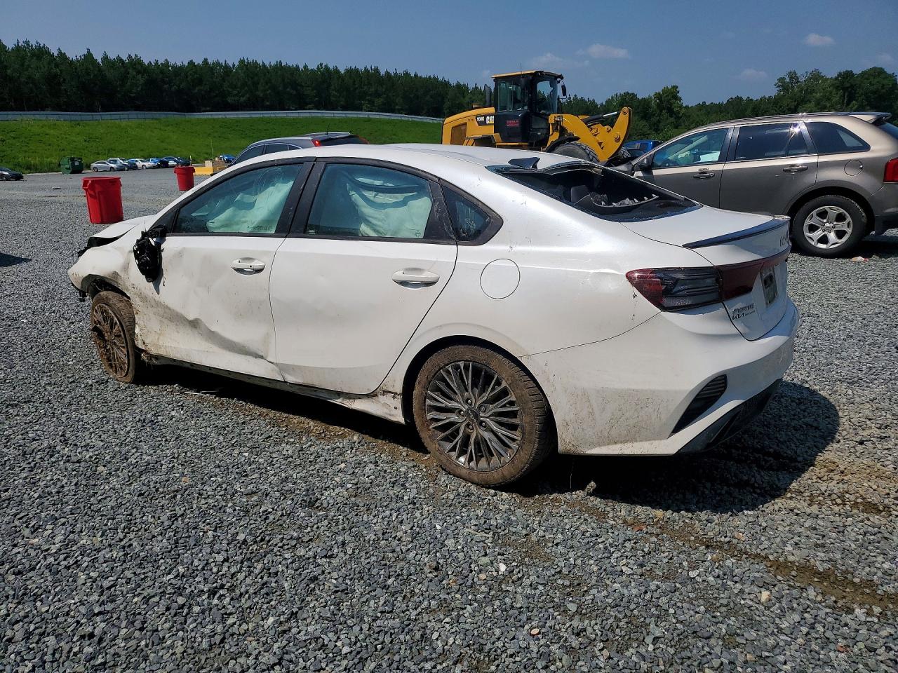 2023 Kia Forte Gt Line White vin: 3KPF54ADXPE544754