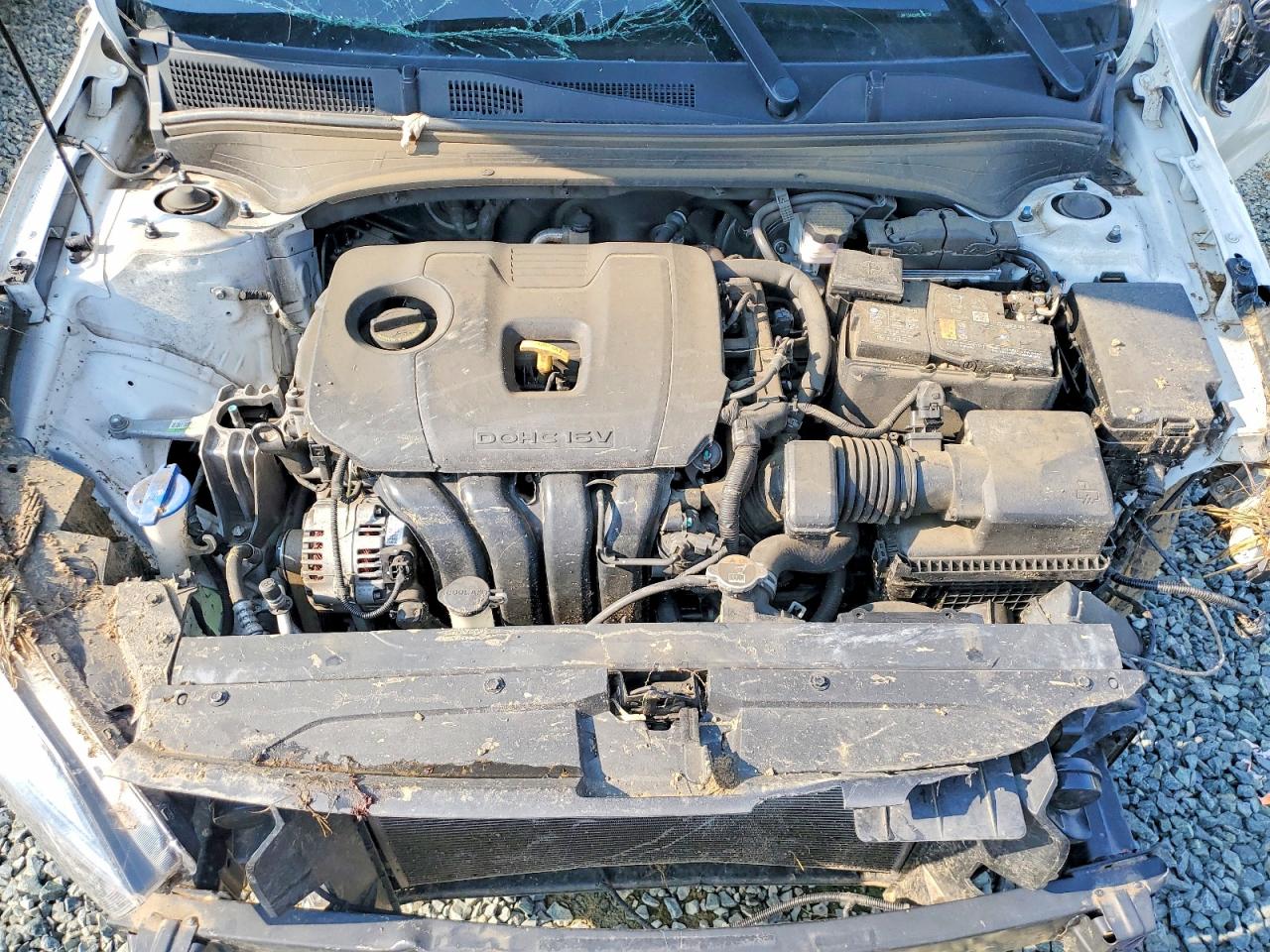 2023 Kia Forte Gt Line White vin: 3KPF54ADXPE544754