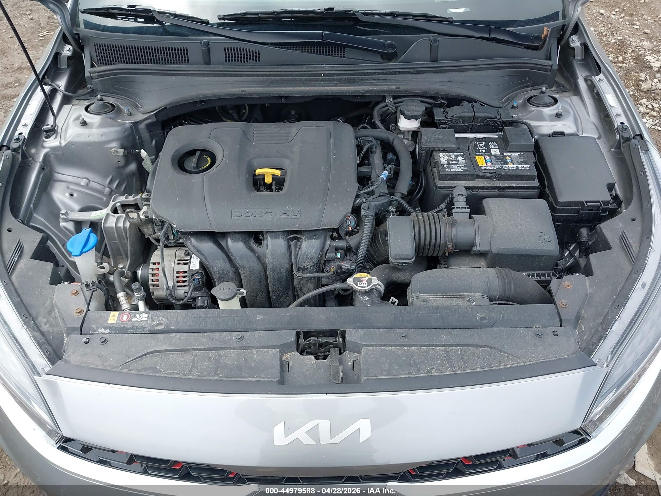2023 Kia Forte Gt-line Gray vin: 3KPF54ADXPE683931