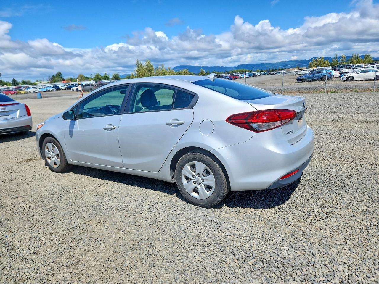 2017 Kia Forte Lx Gray vin: 3KPFK4A70HE090213