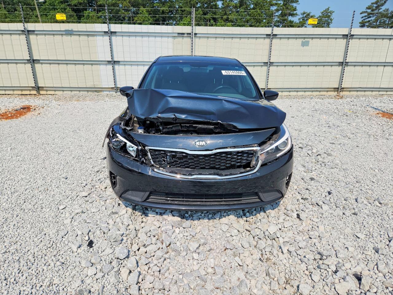 2018 Kia Forte Lx Black vin: 3KPFK4A70JE229701
