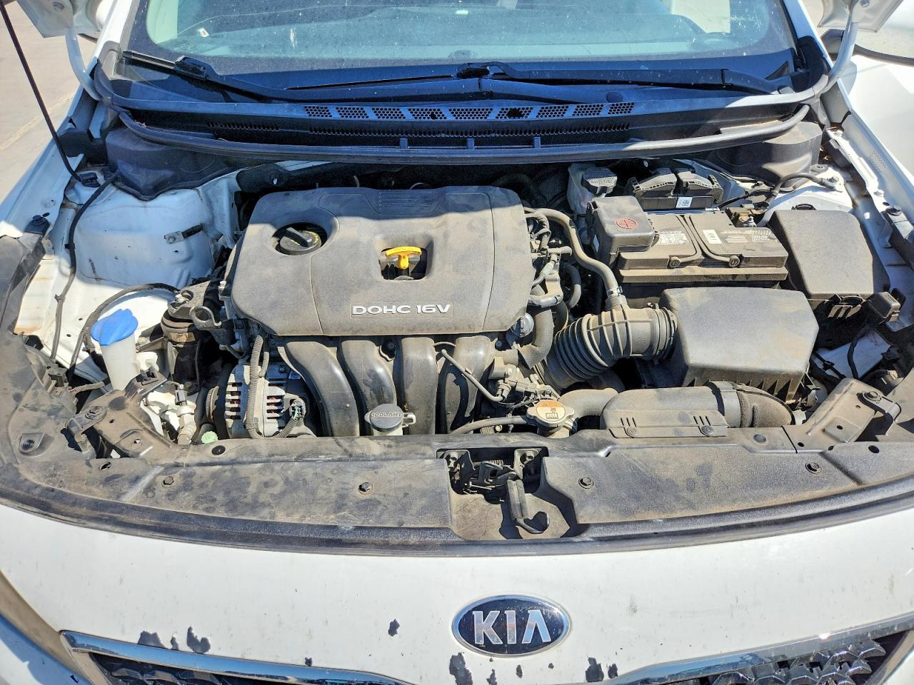 2017 Kia Forte Lx Белый vin: 3KPFK4A72HE066074