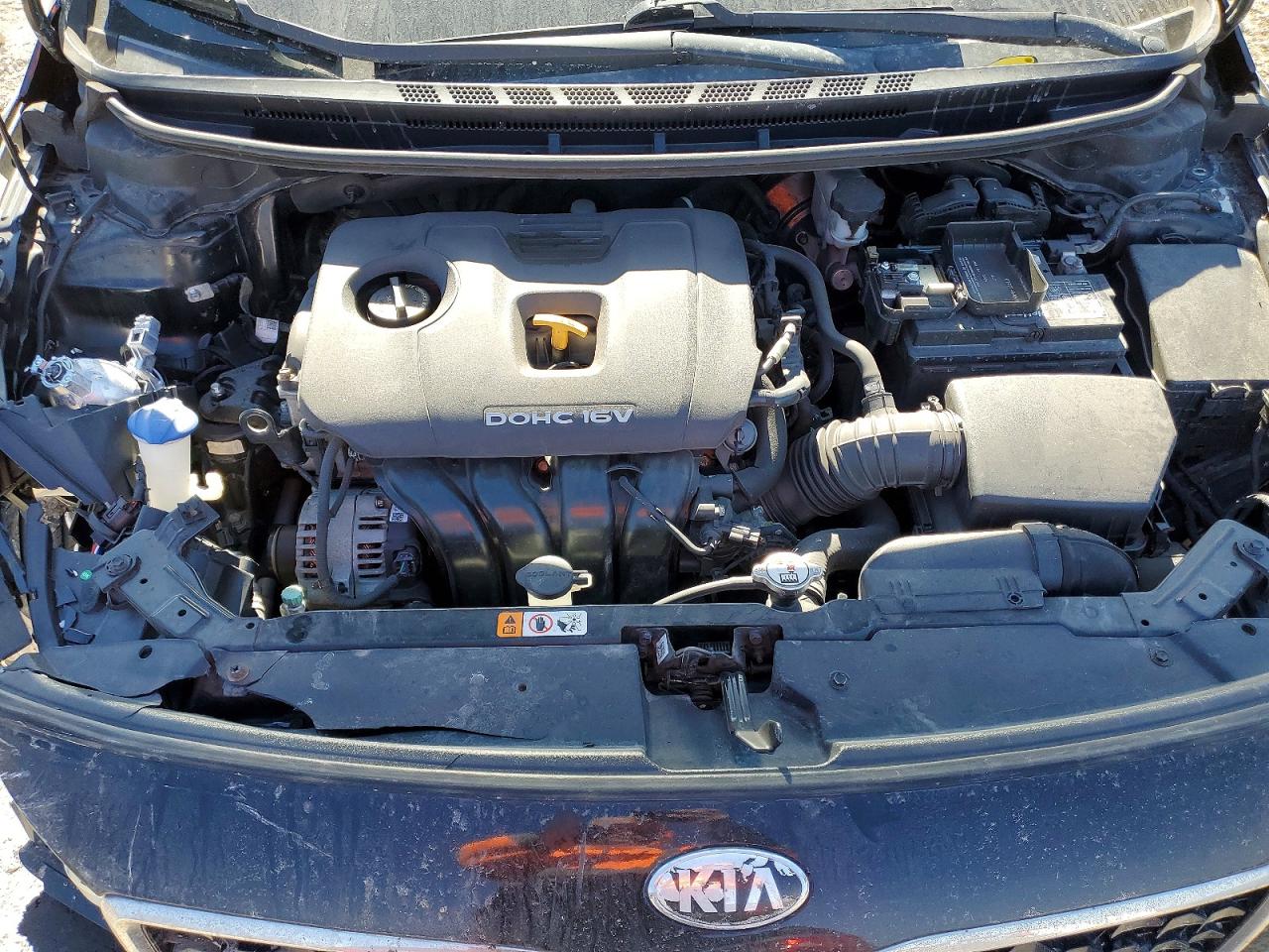 2017 Kia Forte Lx Black vin: 3KPFK4A73HE122099