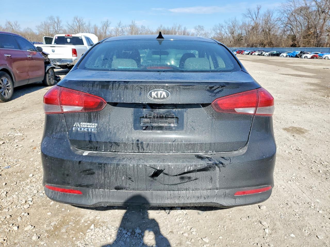 2017 Kia Forte Lx Black vin: 3KPFK4A73HE122099