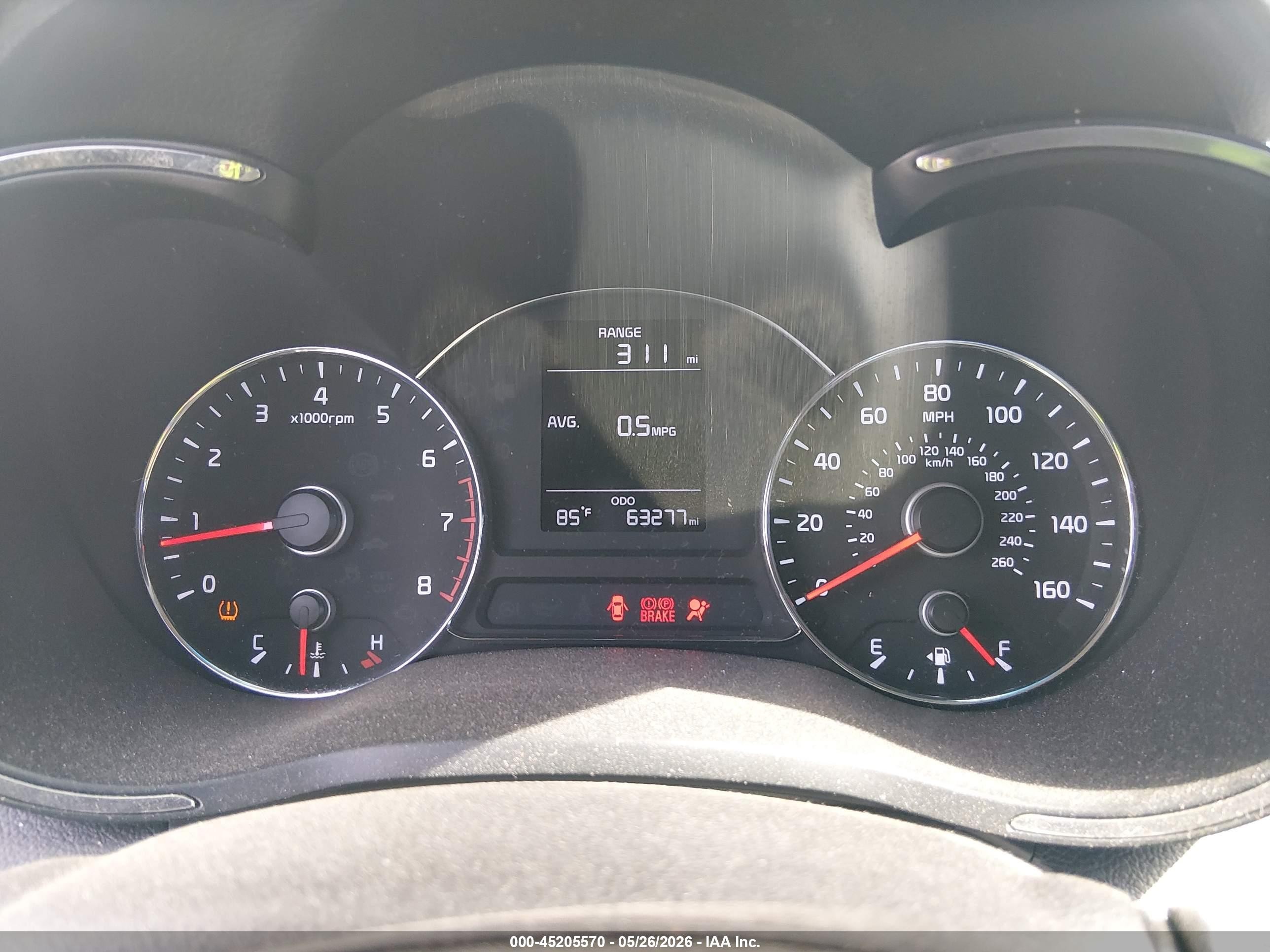 2018 Kia Forte Lx White vin: 3KPFK4A73JE184916