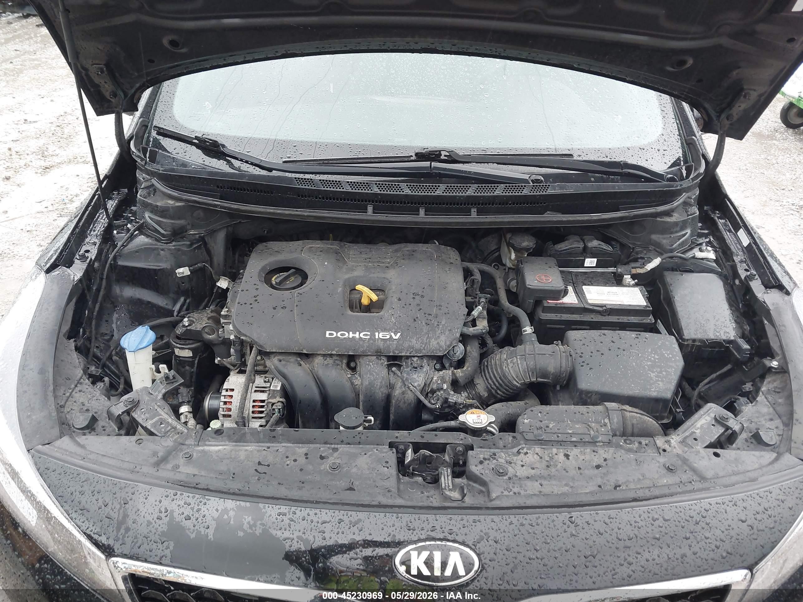 2018 Kia Forte Lx Black vin: 3KPFK4A74JE193074