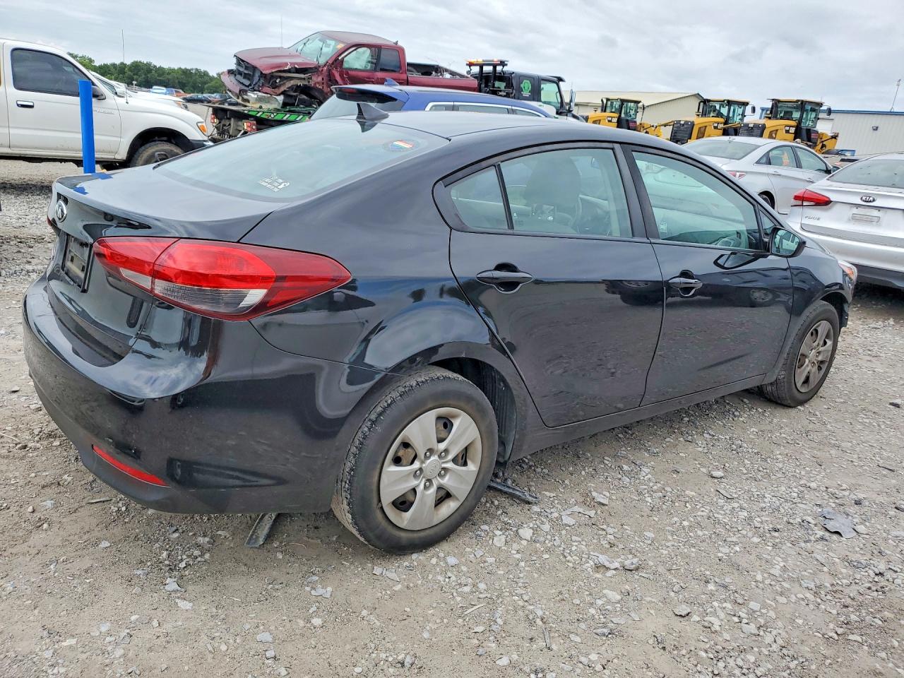 2018 Kia Forte Lx Black vin: 3KPFK4A76JE277042