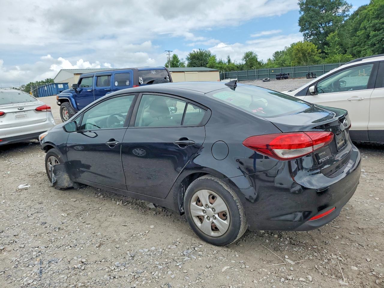 2018 Kia Forte Lx Black vin: 3KPFK4A76JE277042