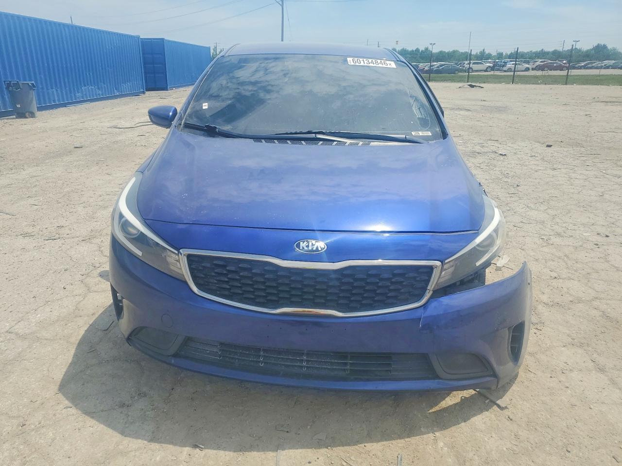 2017 Kia Forte Lx Blue vin: 3KPFK4A77HE142971