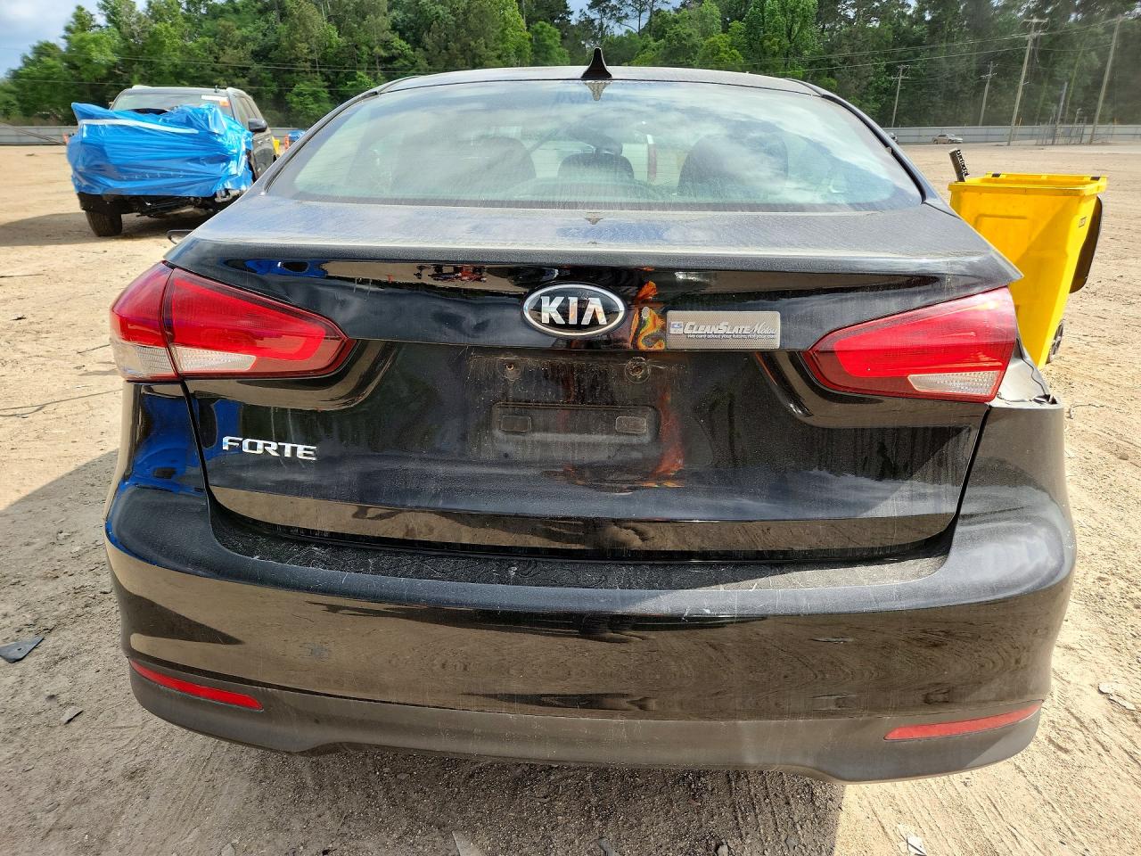 2018 Kia Forte Lx Черный vin: 3KPFK4A78JE224956