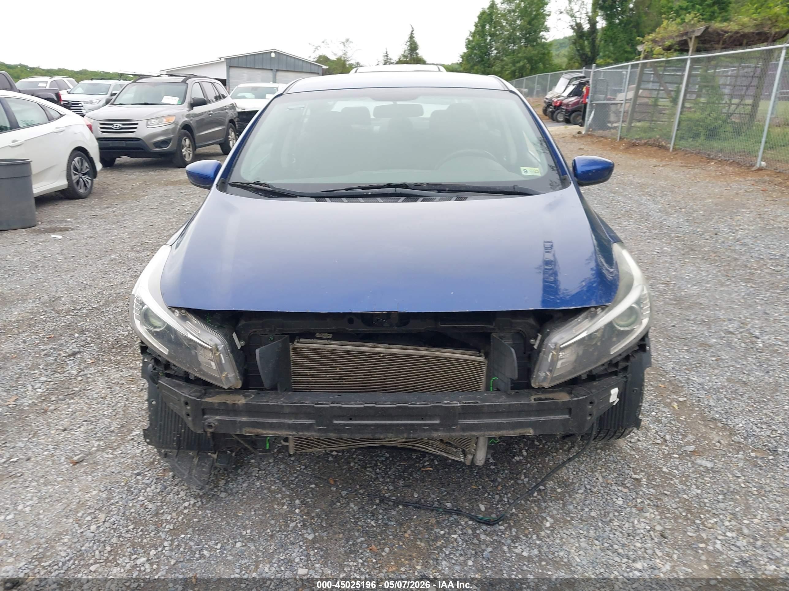 2017 Kia Forte S Blue vin: 3KPFL4A70HE034320